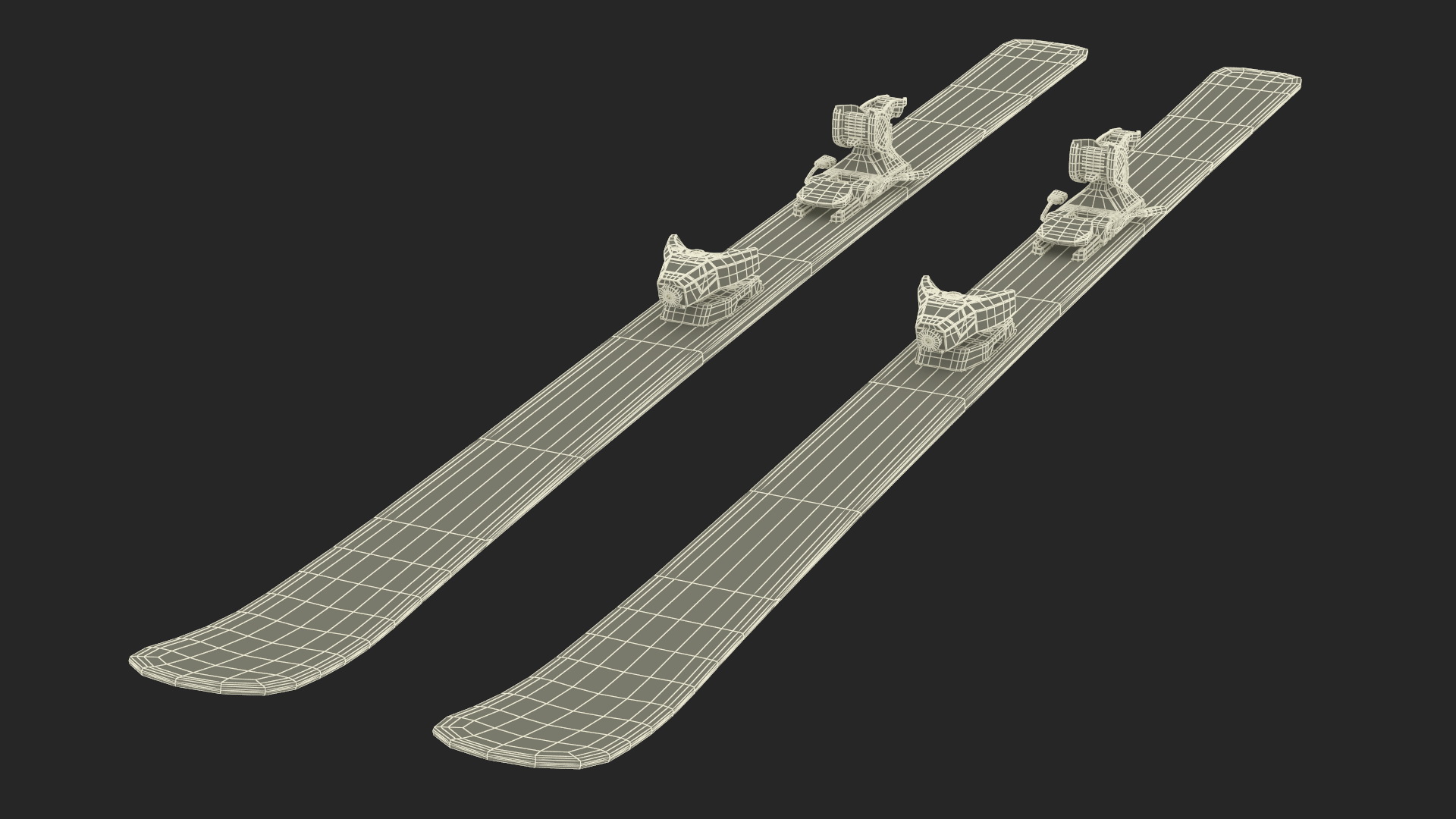 3D Snow Skis 5