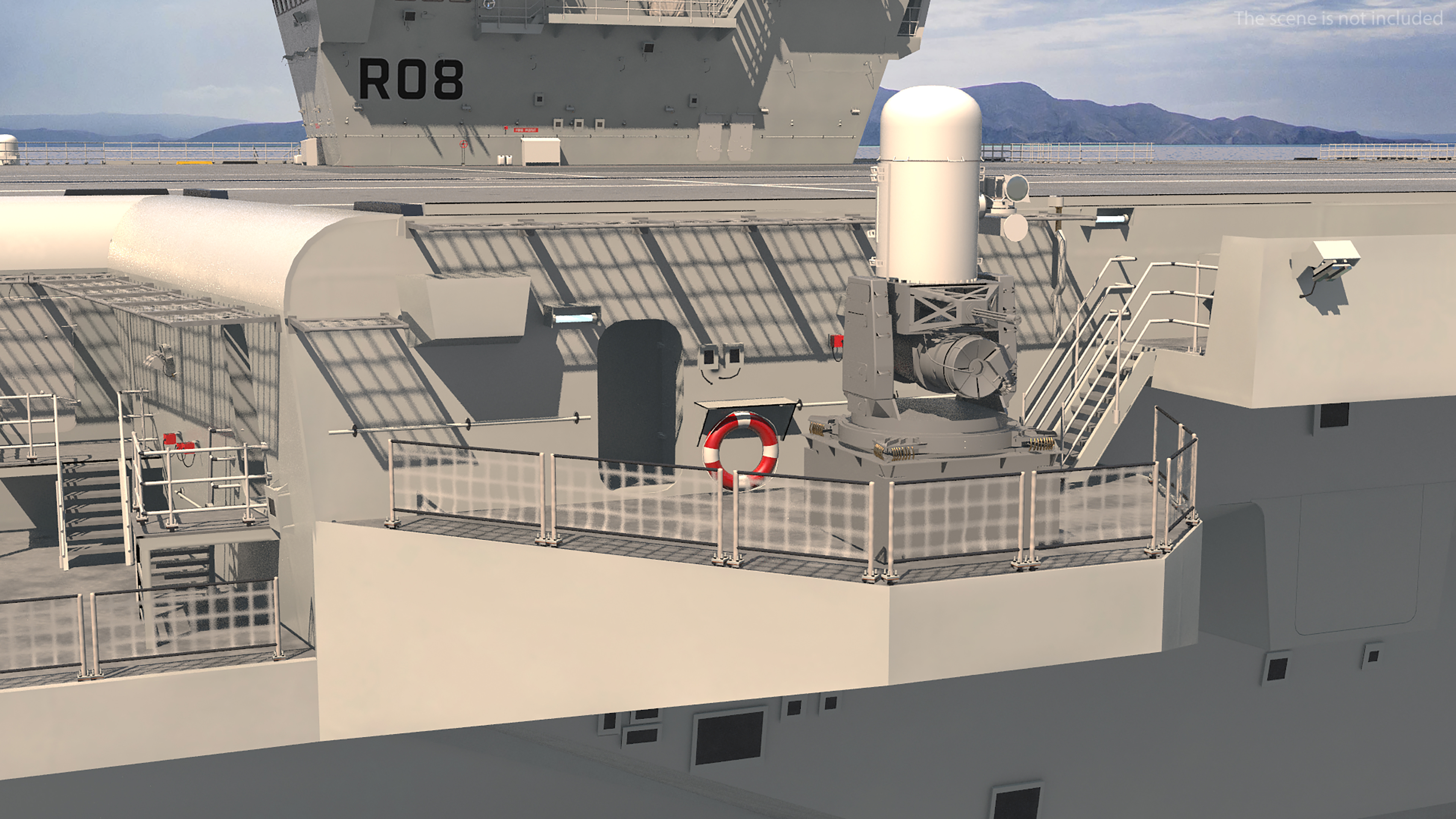 3D model Armed HMS Queen Elizabeth