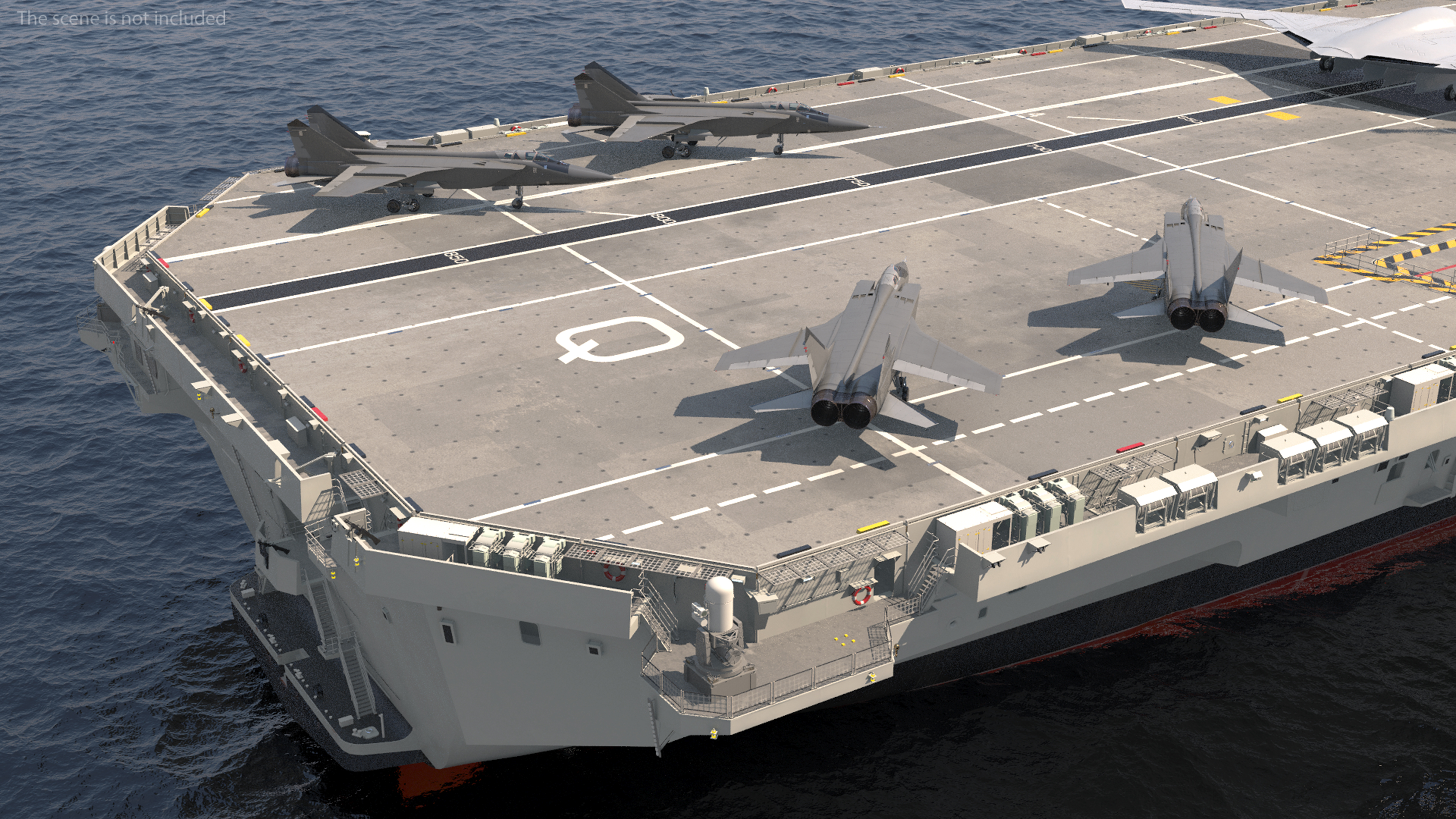 3D model Armed HMS Queen Elizabeth