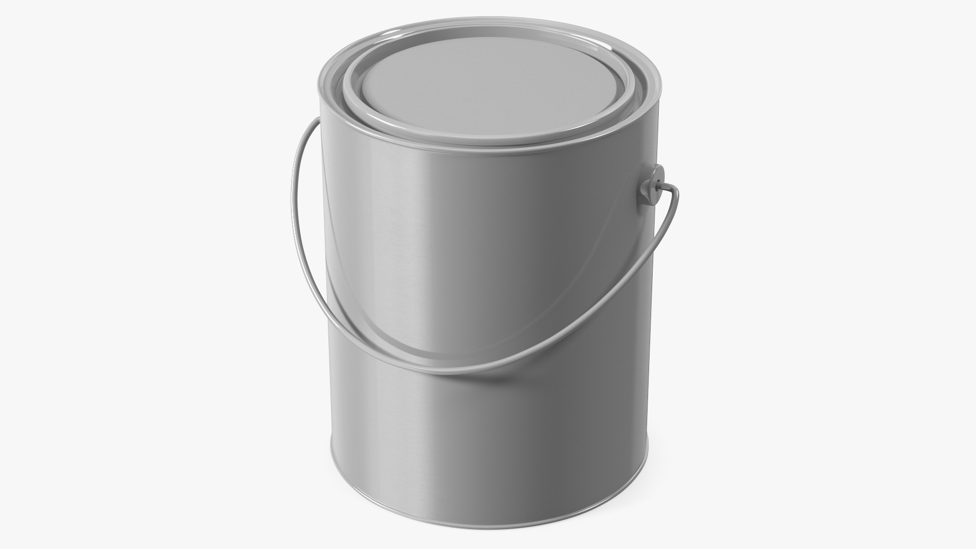 Paint Bucket Closed 3D model