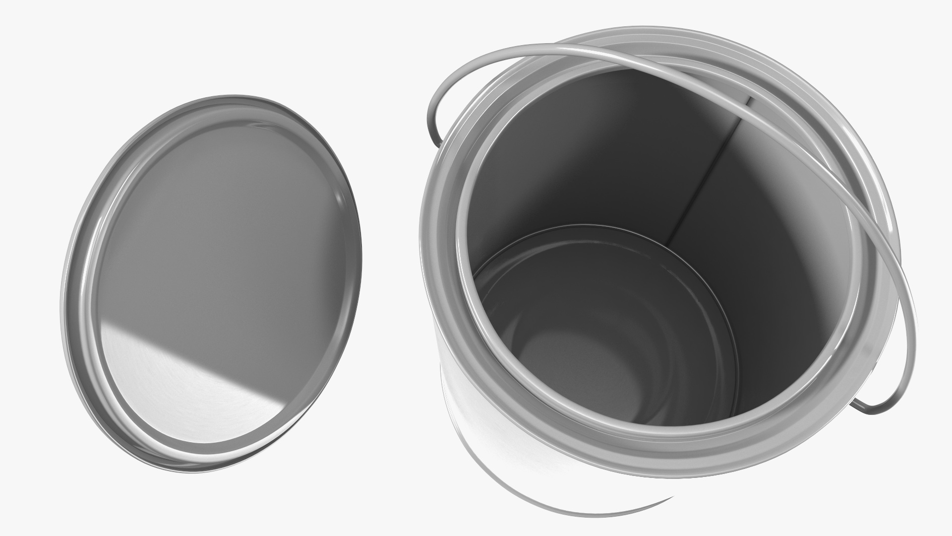 Paint Bucket Closed 3D model