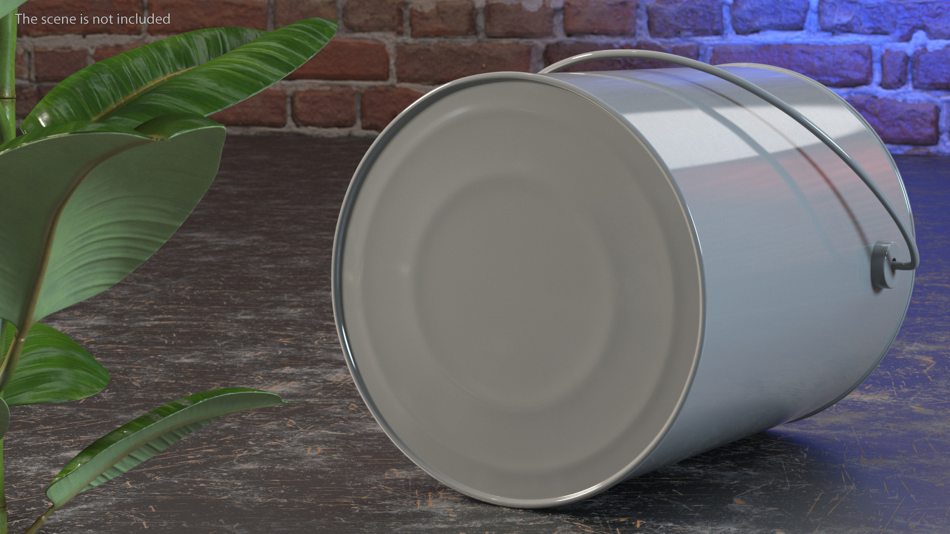 Paint Bucket Closed 3D model