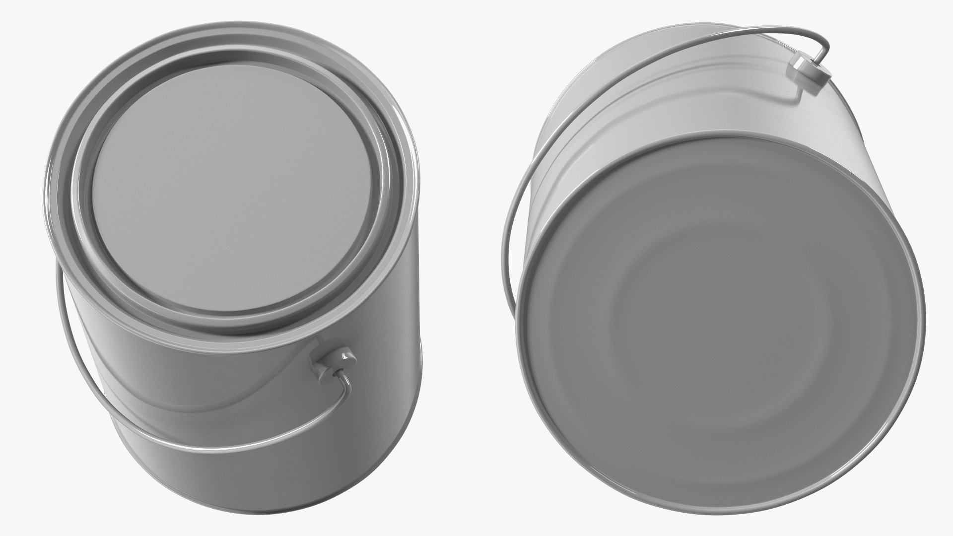 Paint Bucket Closed 3D model