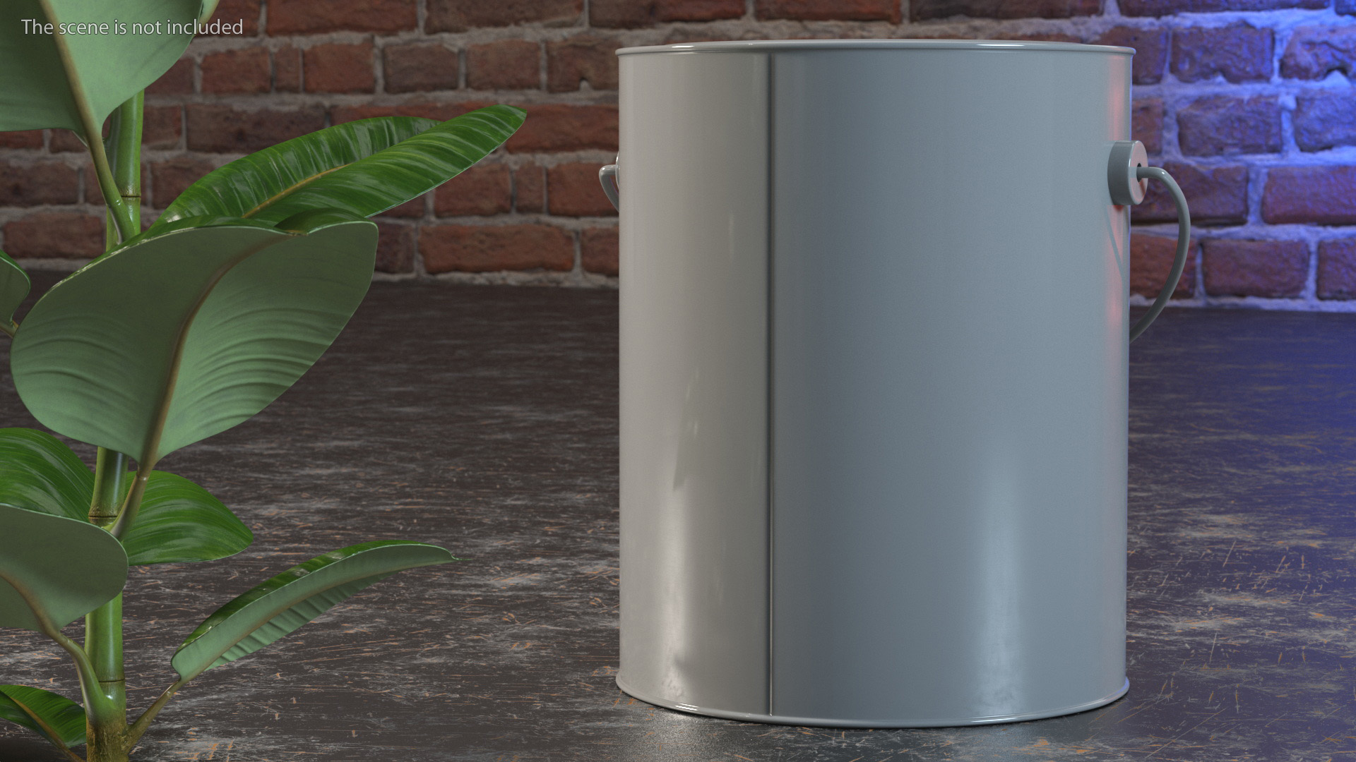 Paint Bucket Closed 3D model