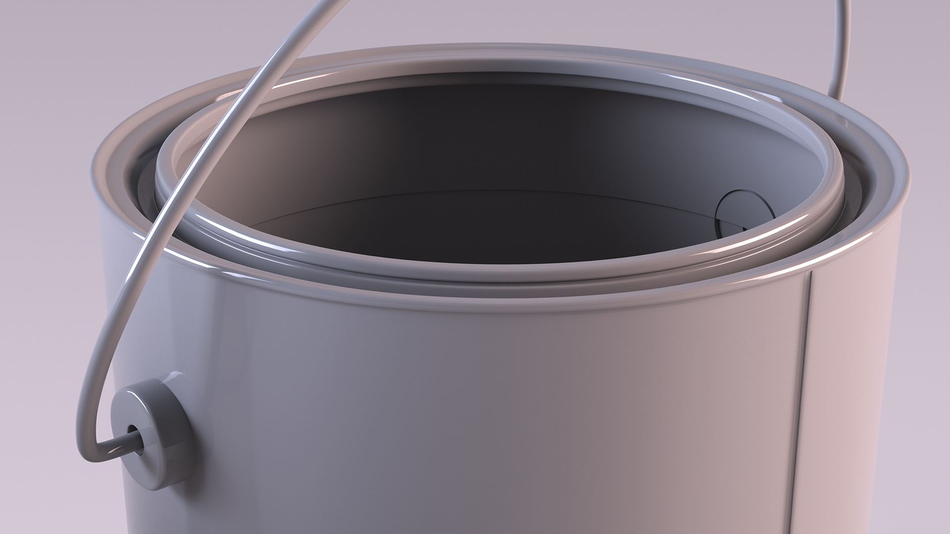 Paint Bucket Closed 3D model