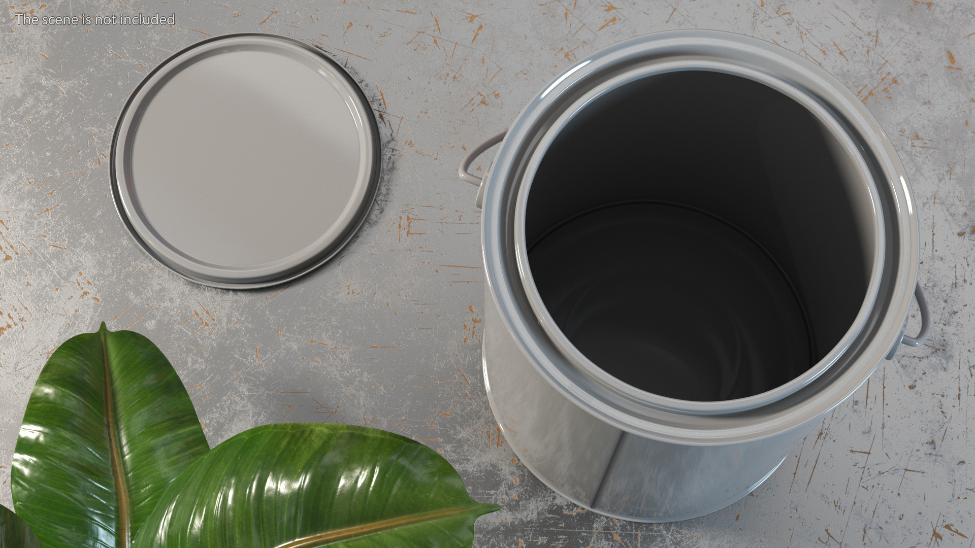 Paint Bucket Closed 3D model