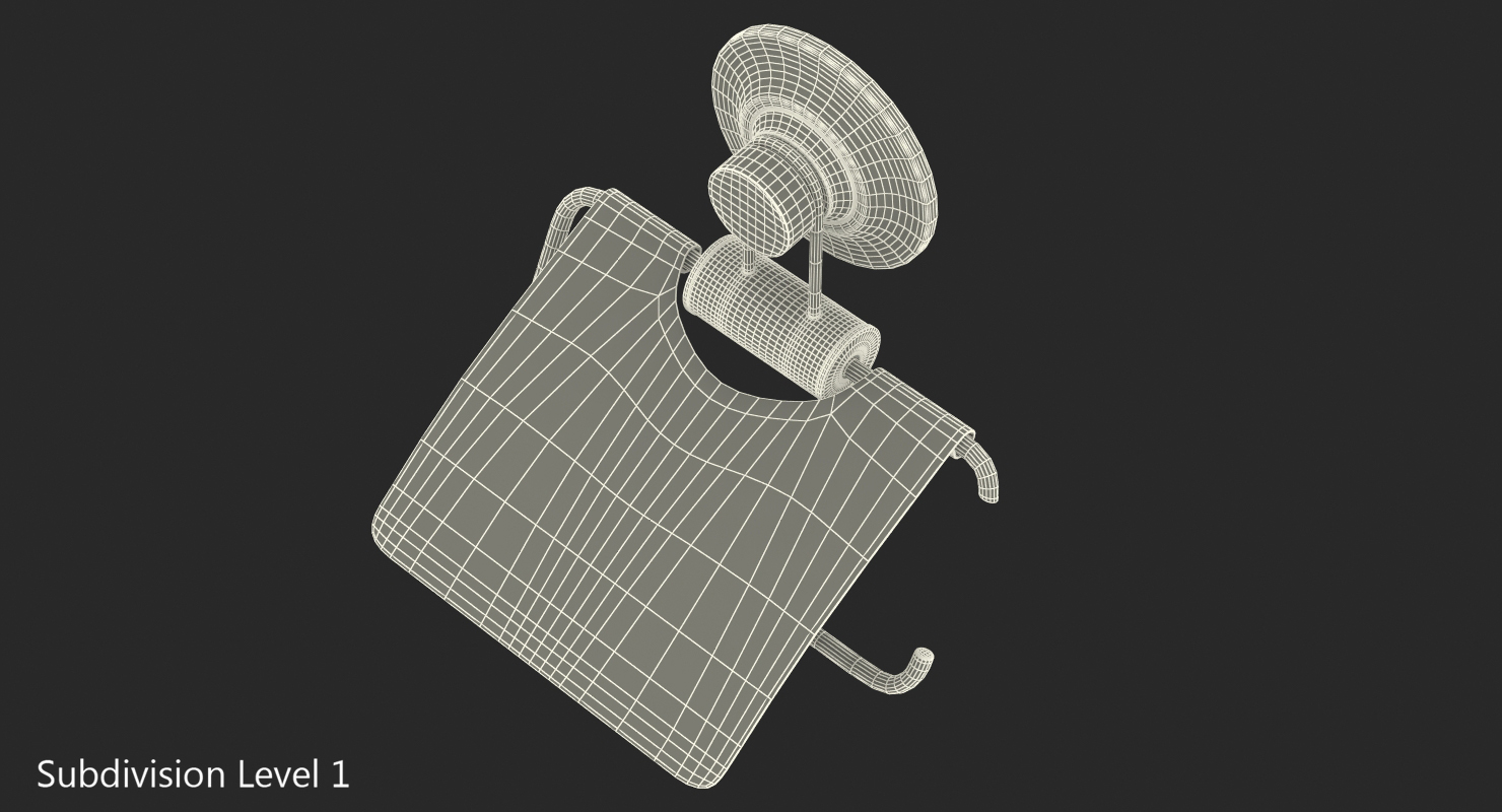 Toilet Paper Holder 3D model