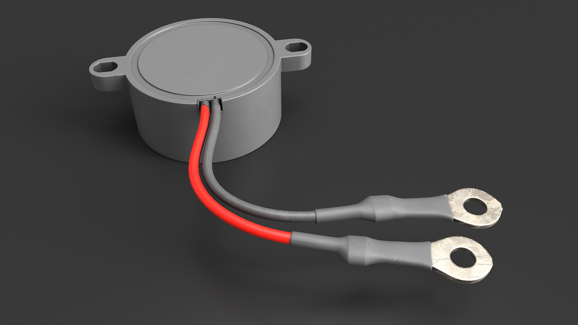 Sound Buzzer Grey 3D