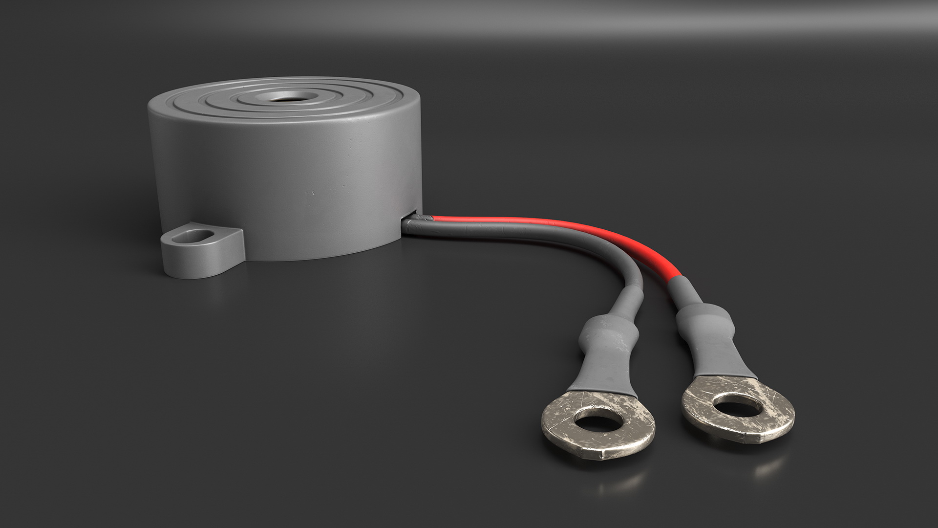 Sound Buzzer Grey 3D