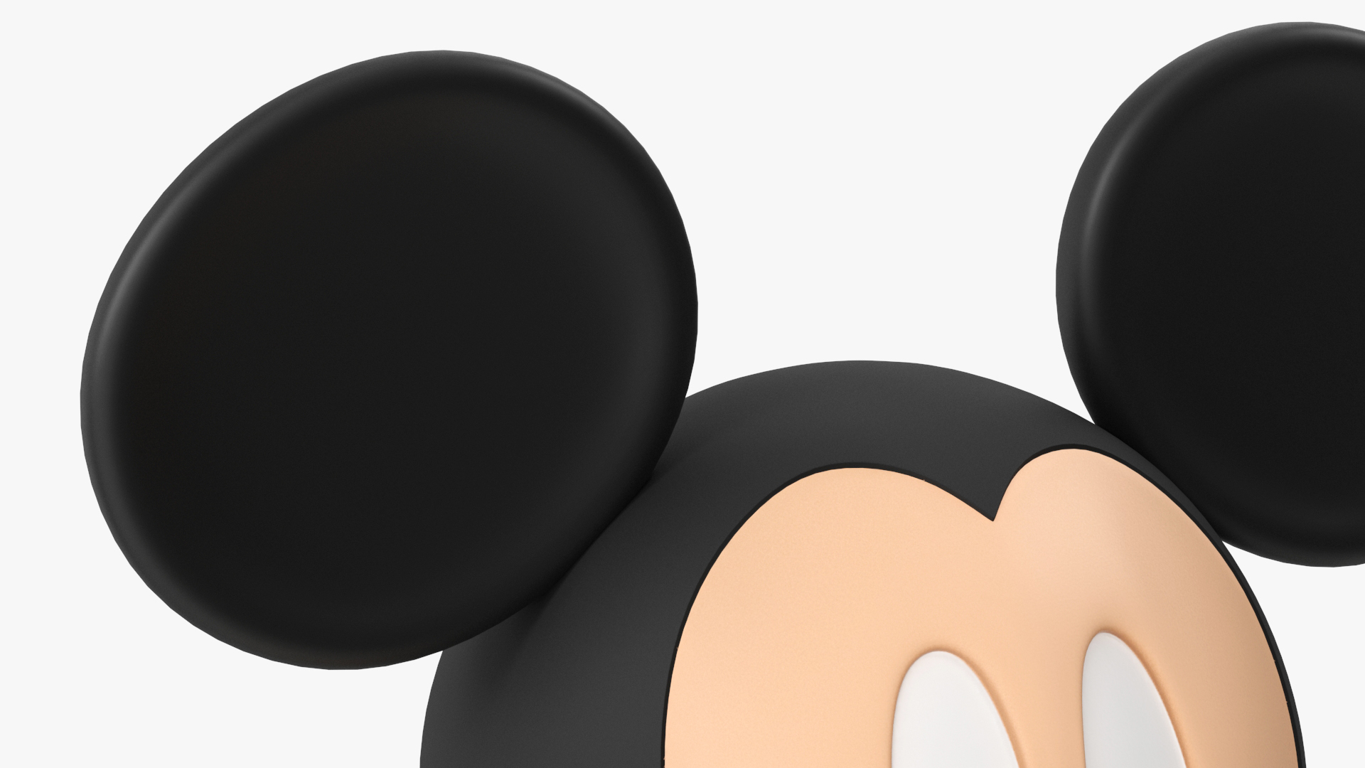 Mickey Mouse T-pose 3D model