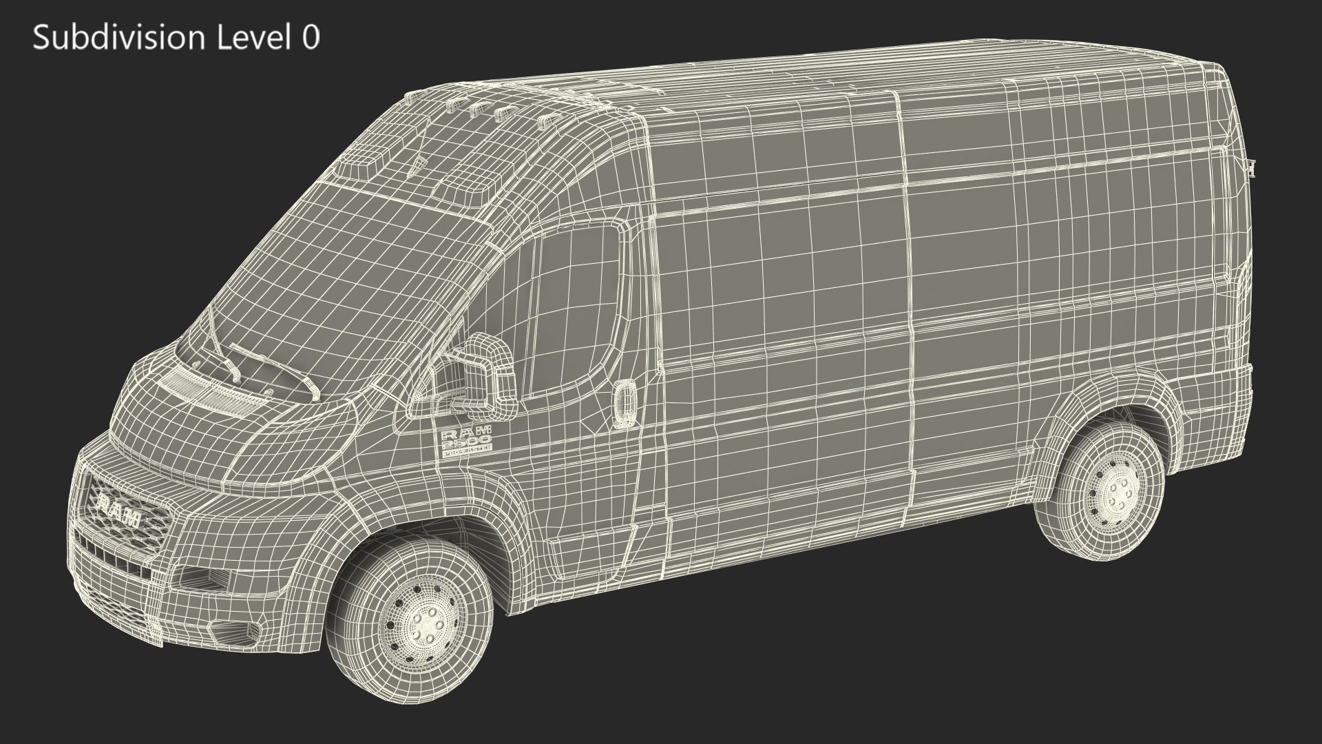 2022 RAM Promaster 159 3D