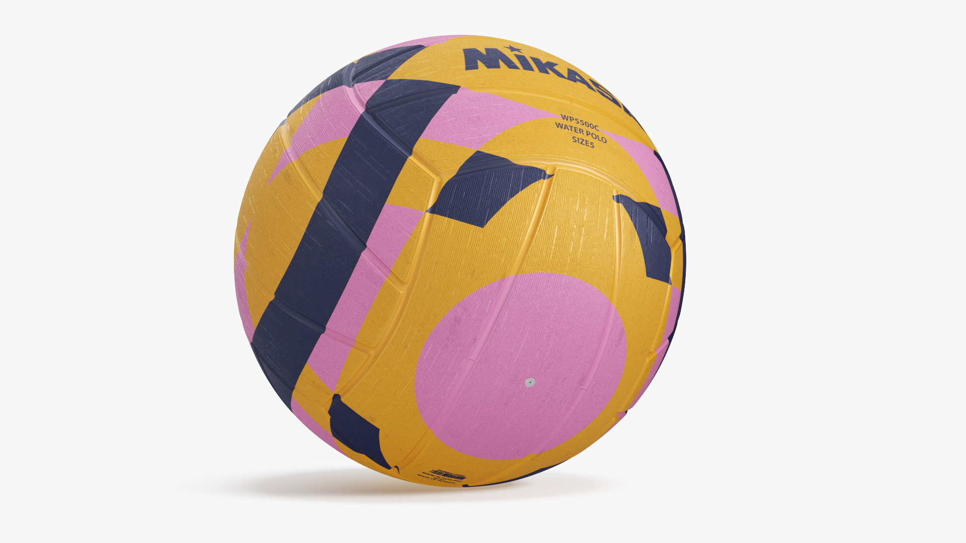 3D Water Polo Ball Mikasa Multicolor model