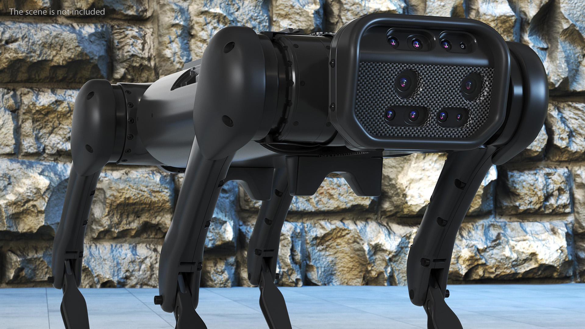 3D Robot Dog Rigged