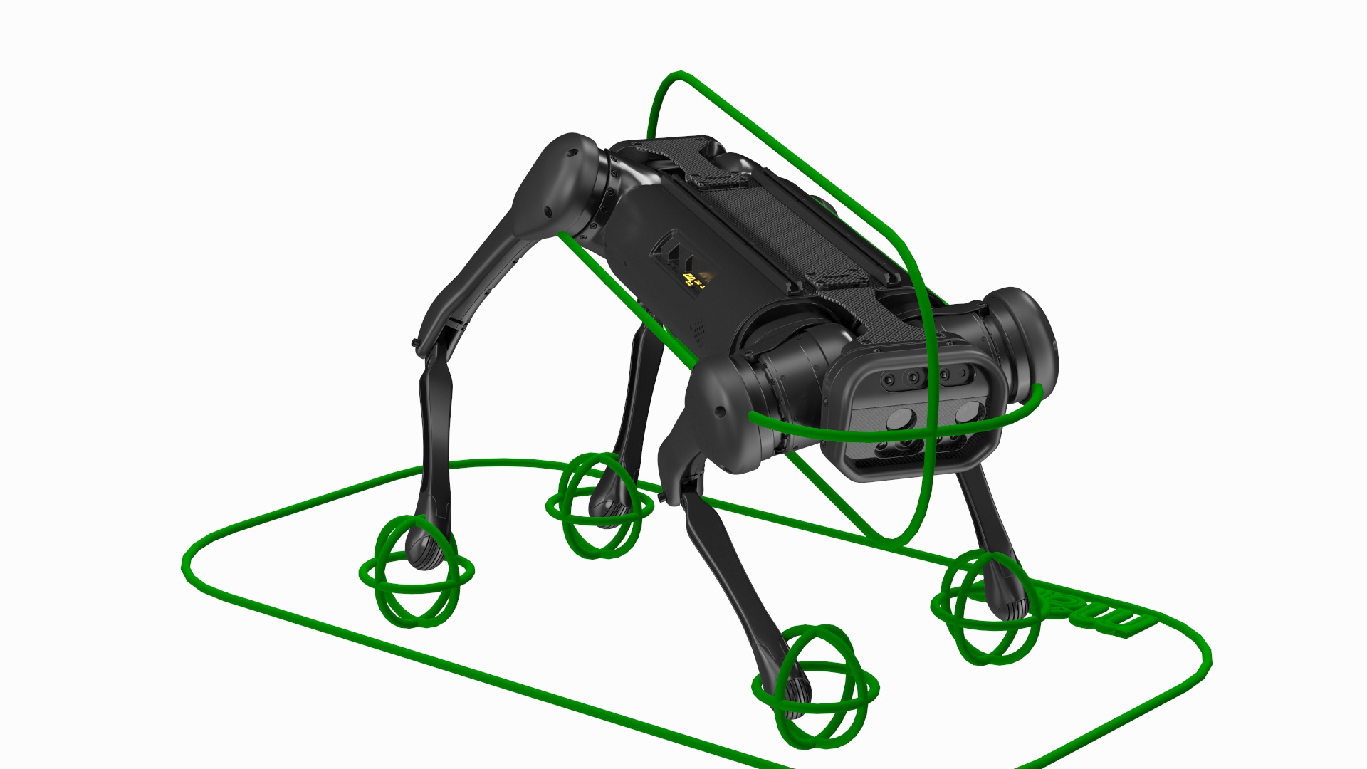 3D Robot Dog Rigged