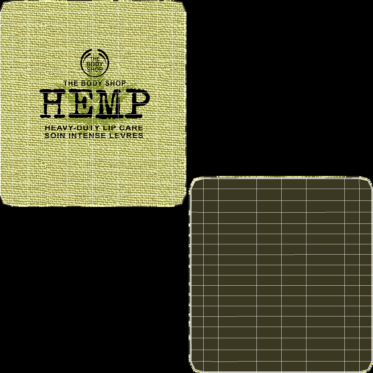 3D Lip Balm Hemp model