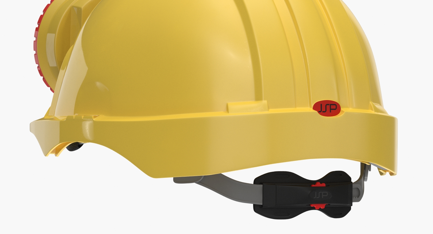 Mining Helmet with Light 3D model