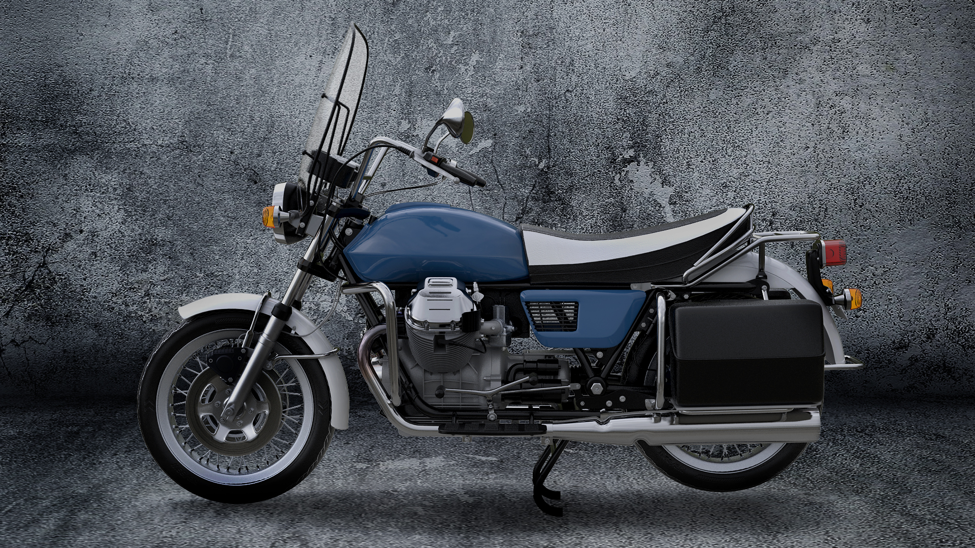 Classic Motorbike 3D