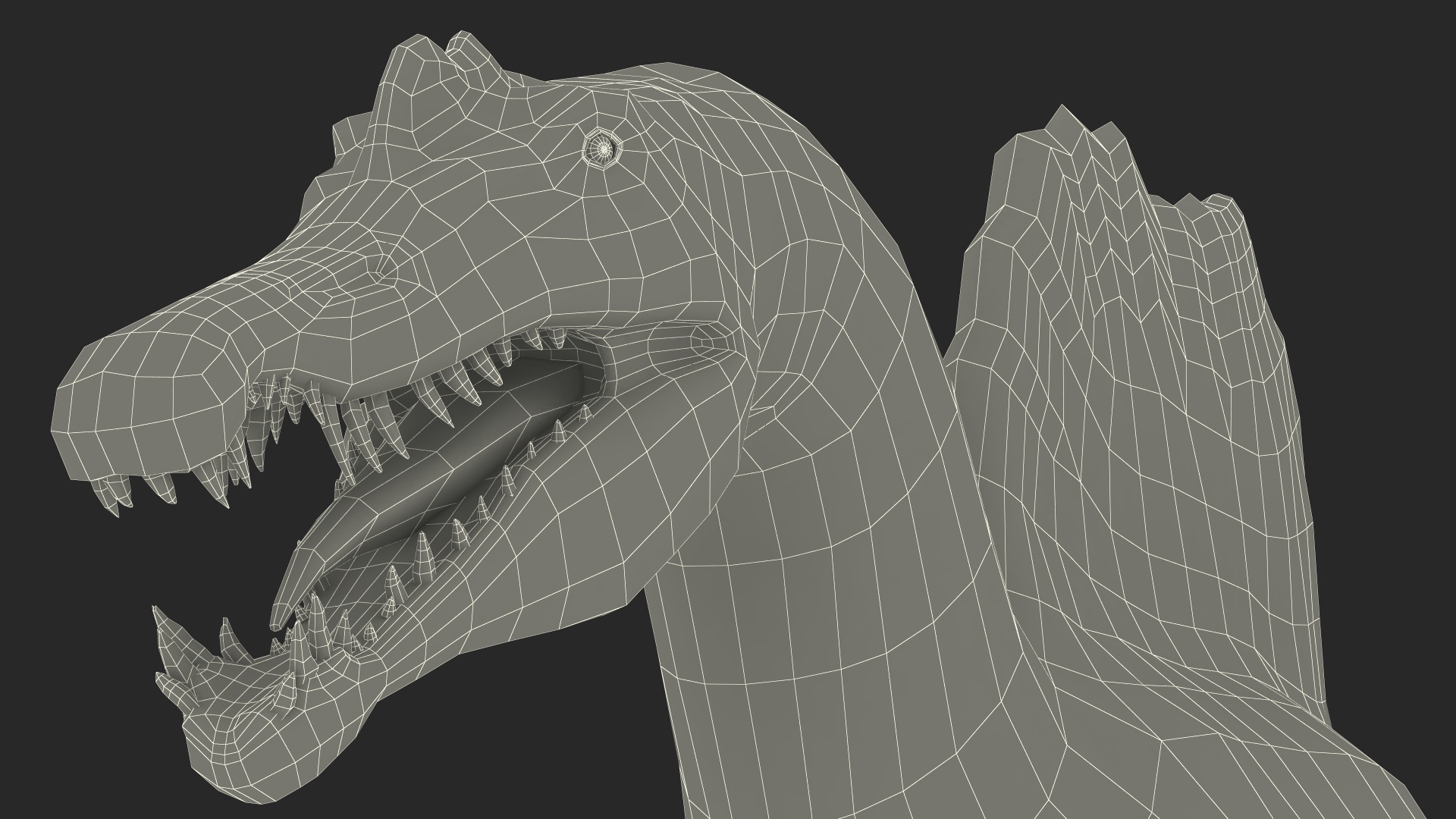 Spinosaurus Basic Pose 3D