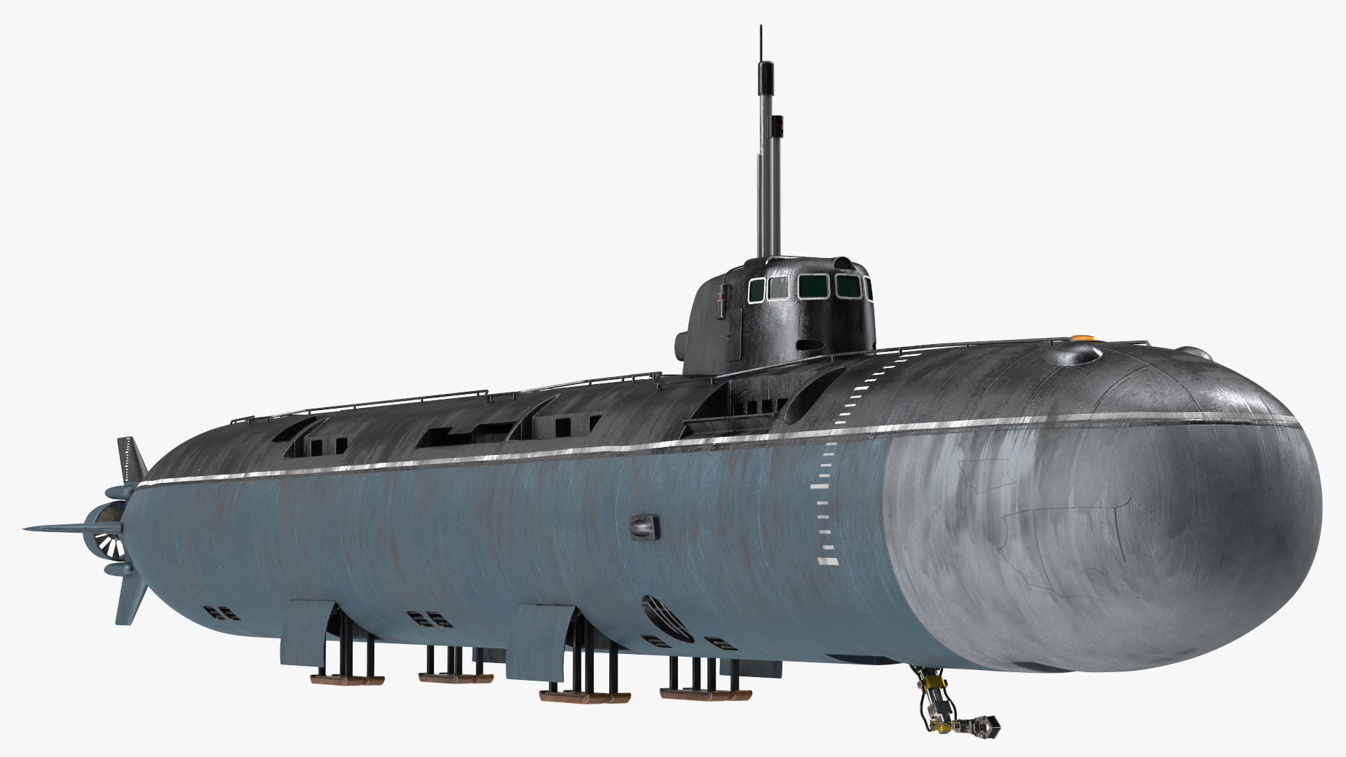 3D model Deep-Sea Nuclear Submarine Losharik