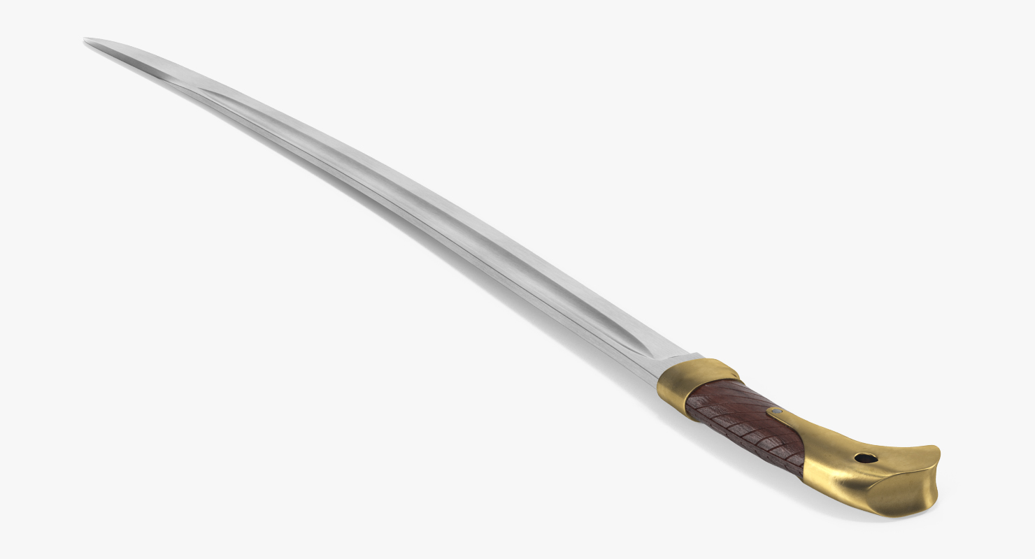 3D model Russian Cossack Shashqua Saber