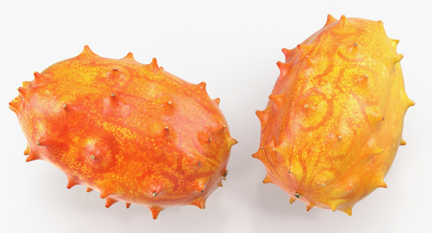 Kiwano Fruit 3D