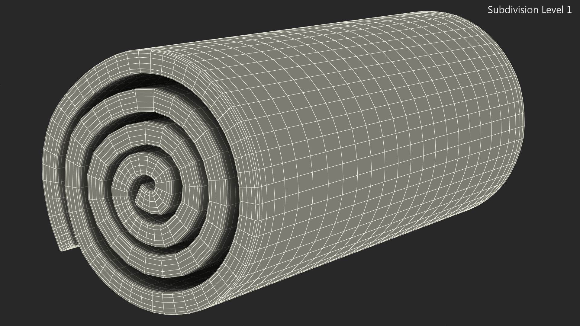 3D Lawn Turf Roll Folded