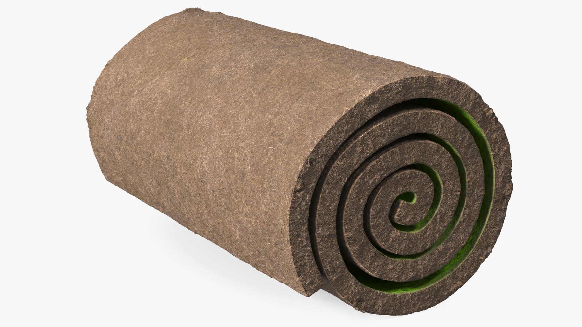 3D Lawn Turf Roll Folded