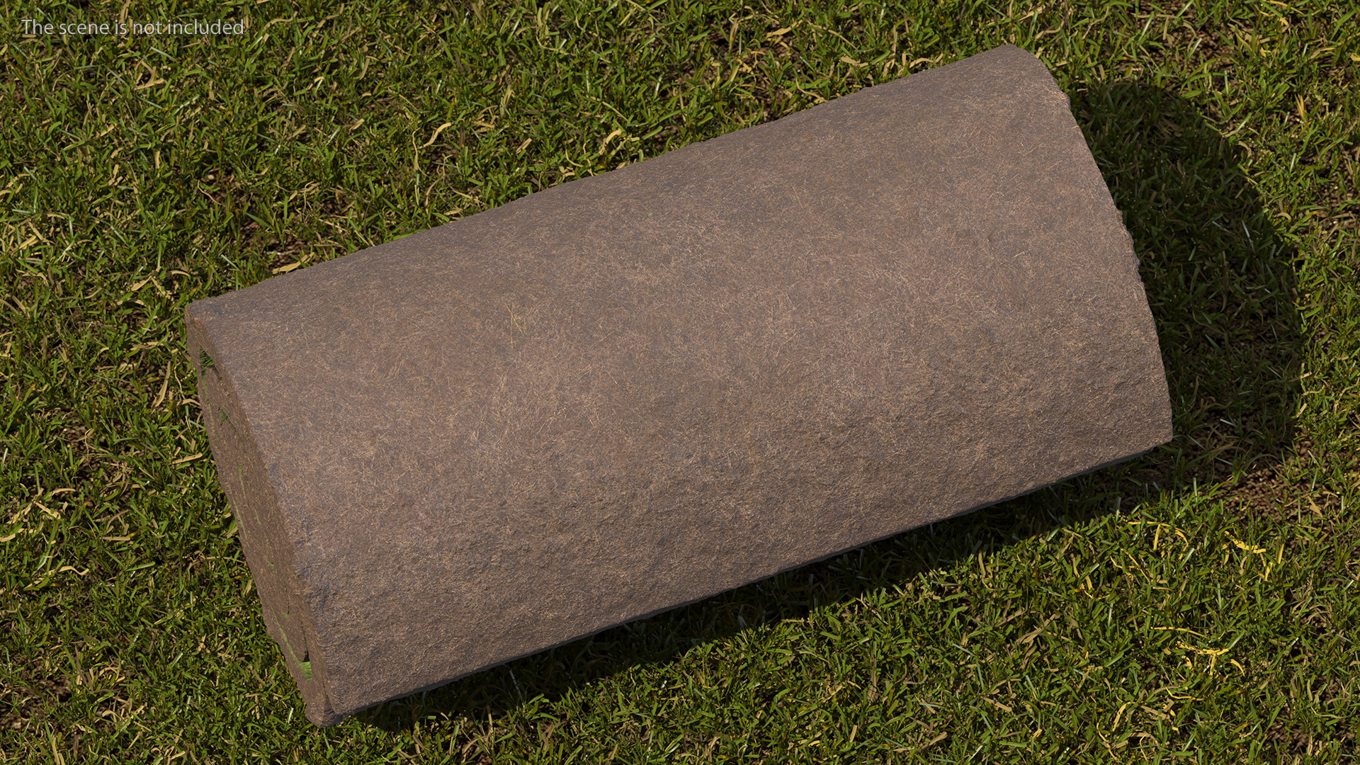 3D Lawn Turf Roll Folded