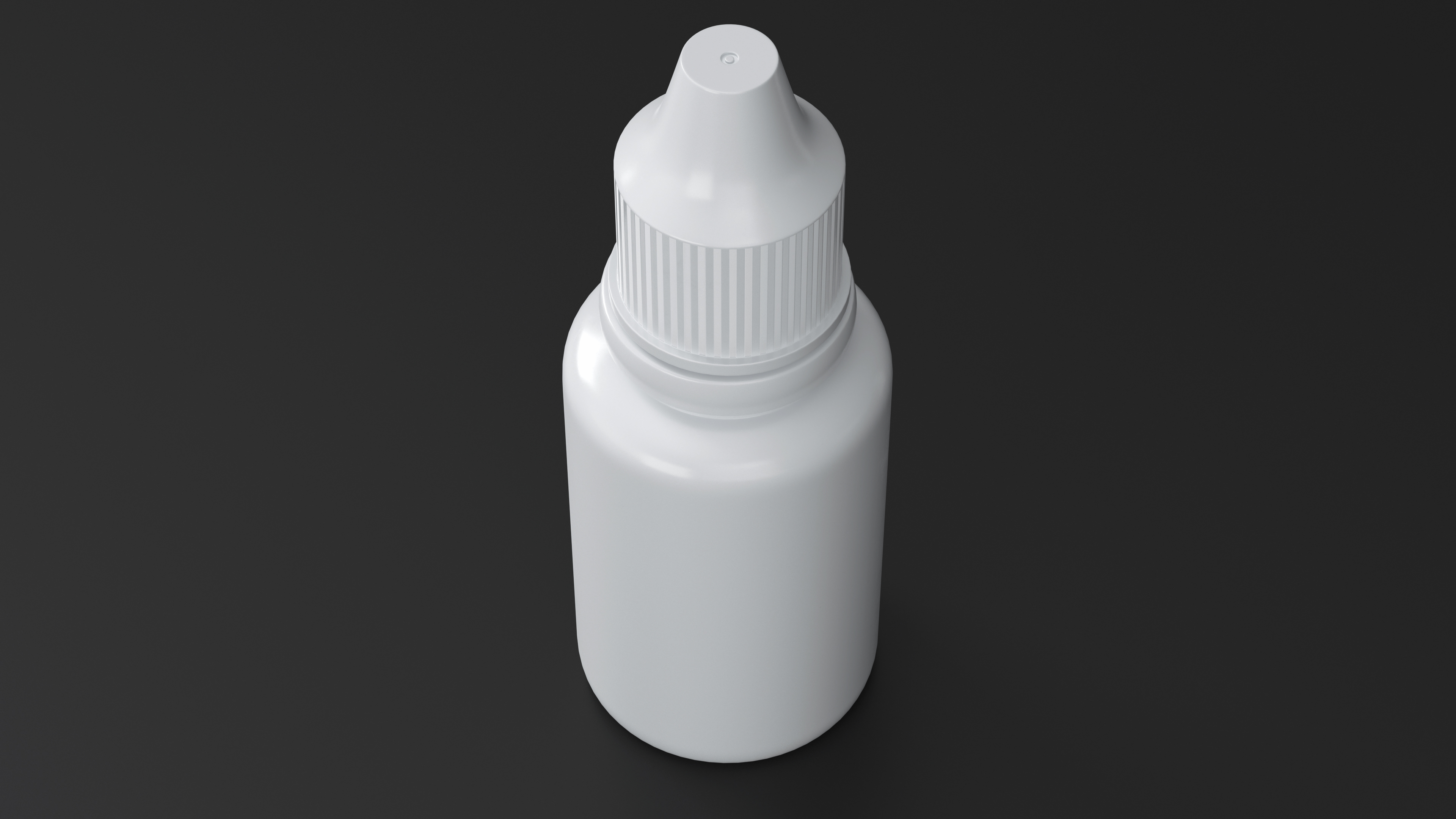 Plastic Dropper Bottle 20ml 3D