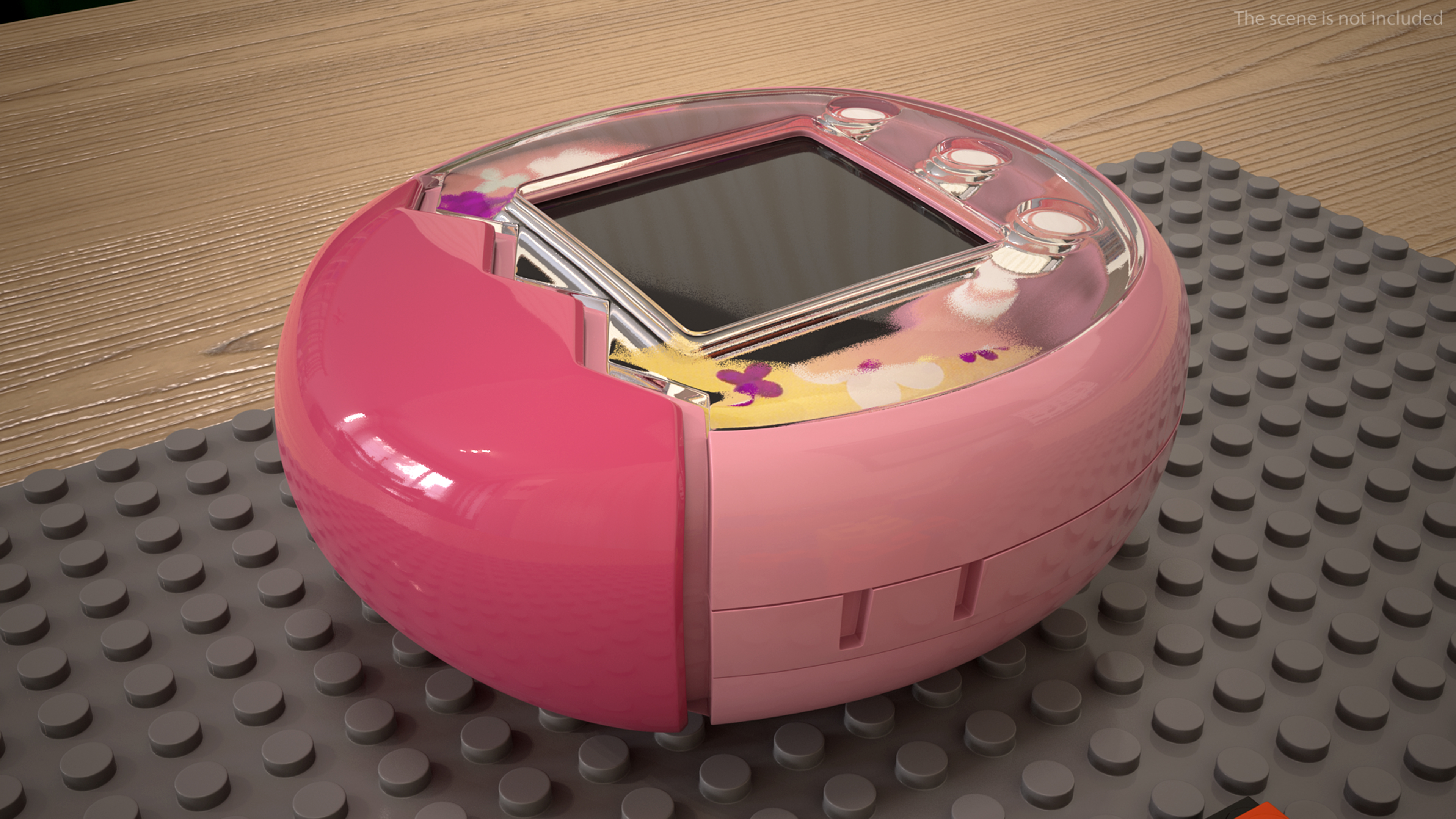 3D Interactive Tamagotchi Pet Pink