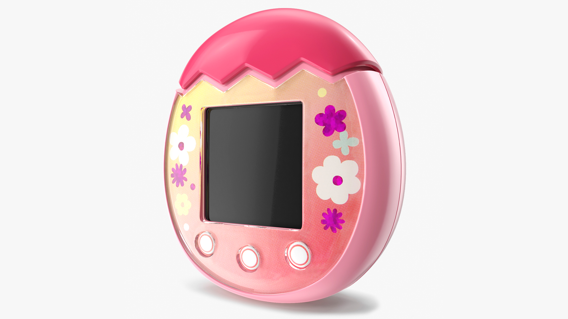 3D Interactive Tamagotchi Pet Pink