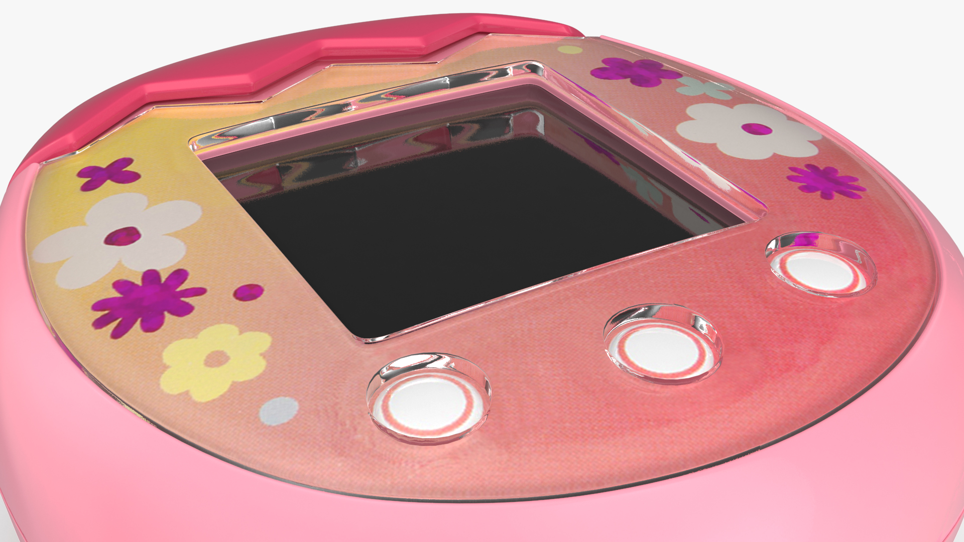 3D Interactive Tamagotchi Pet Pink