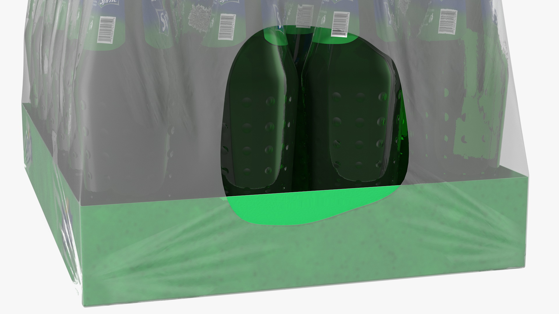 24 Sprite Bottle Package 3D model