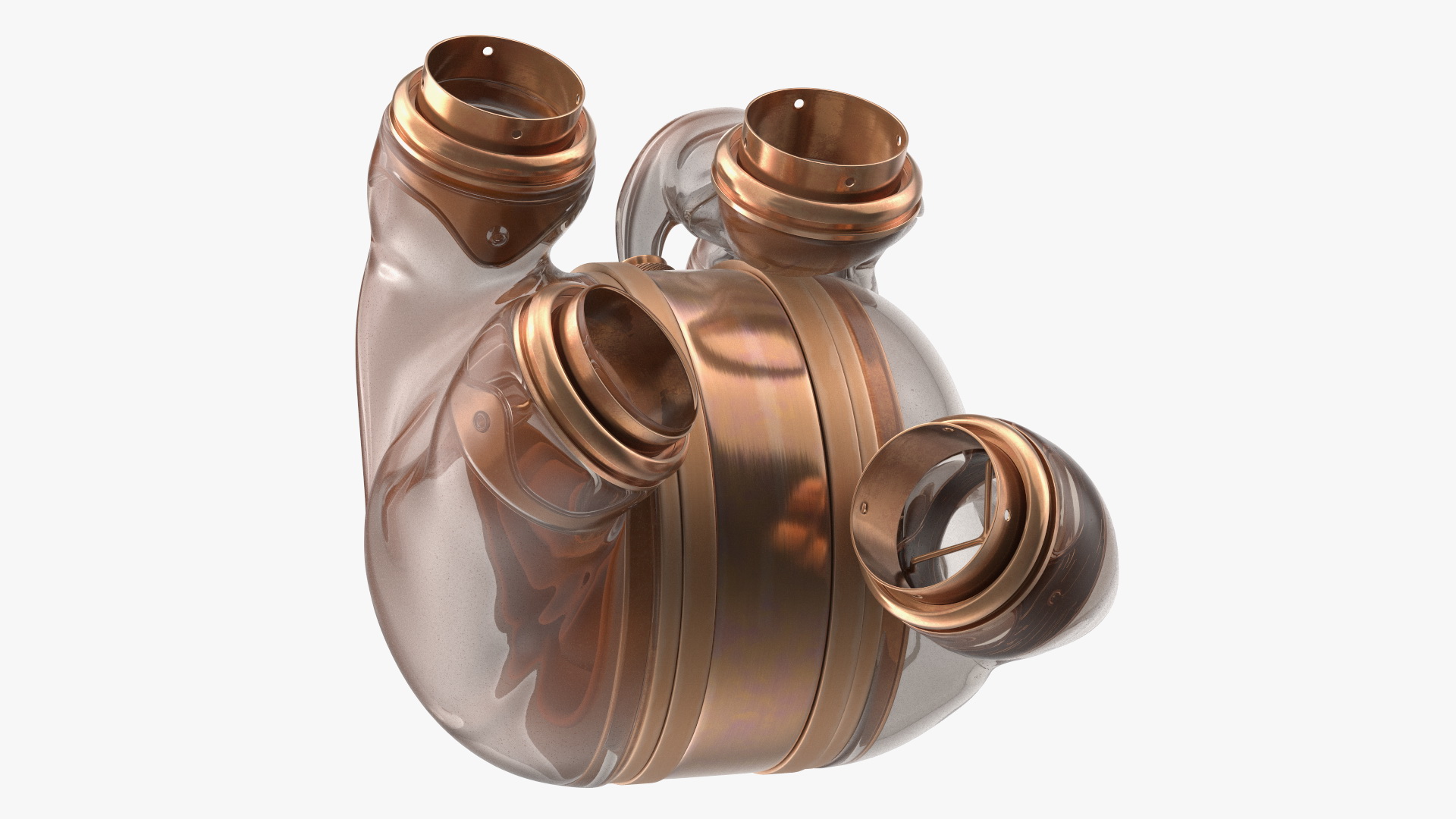 Steampunk Artificial Heart Concept 3D model