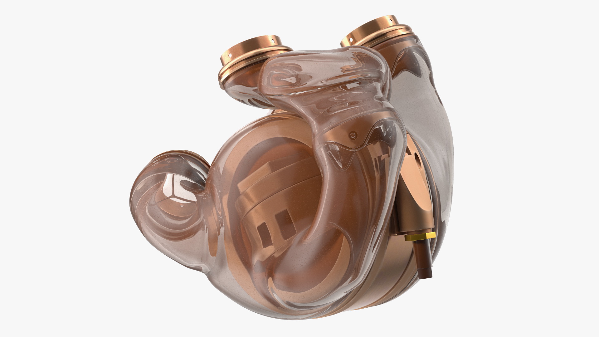 Steampunk Artificial Heart Concept 3D model