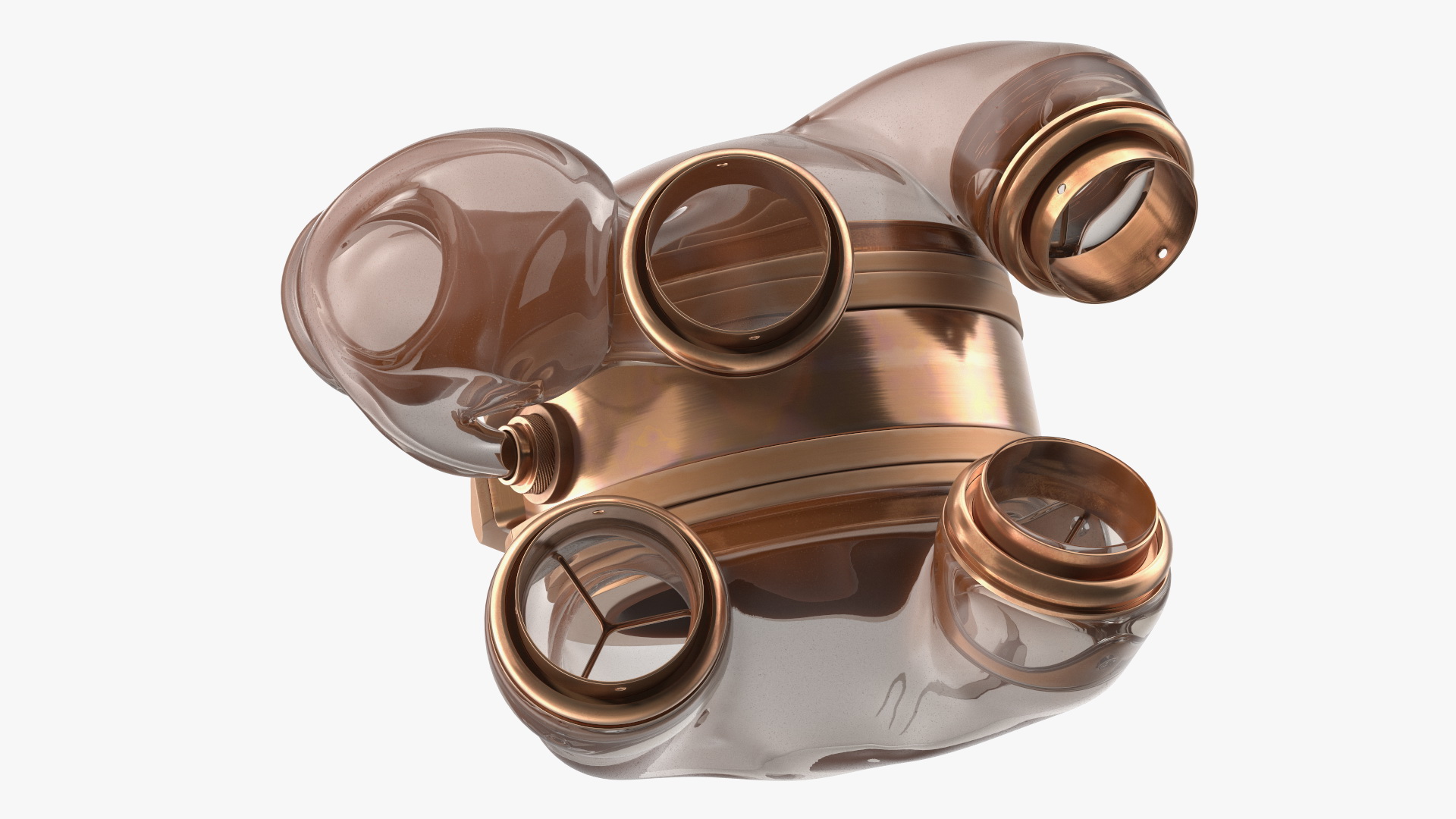 Steampunk Artificial Heart Concept 3D model