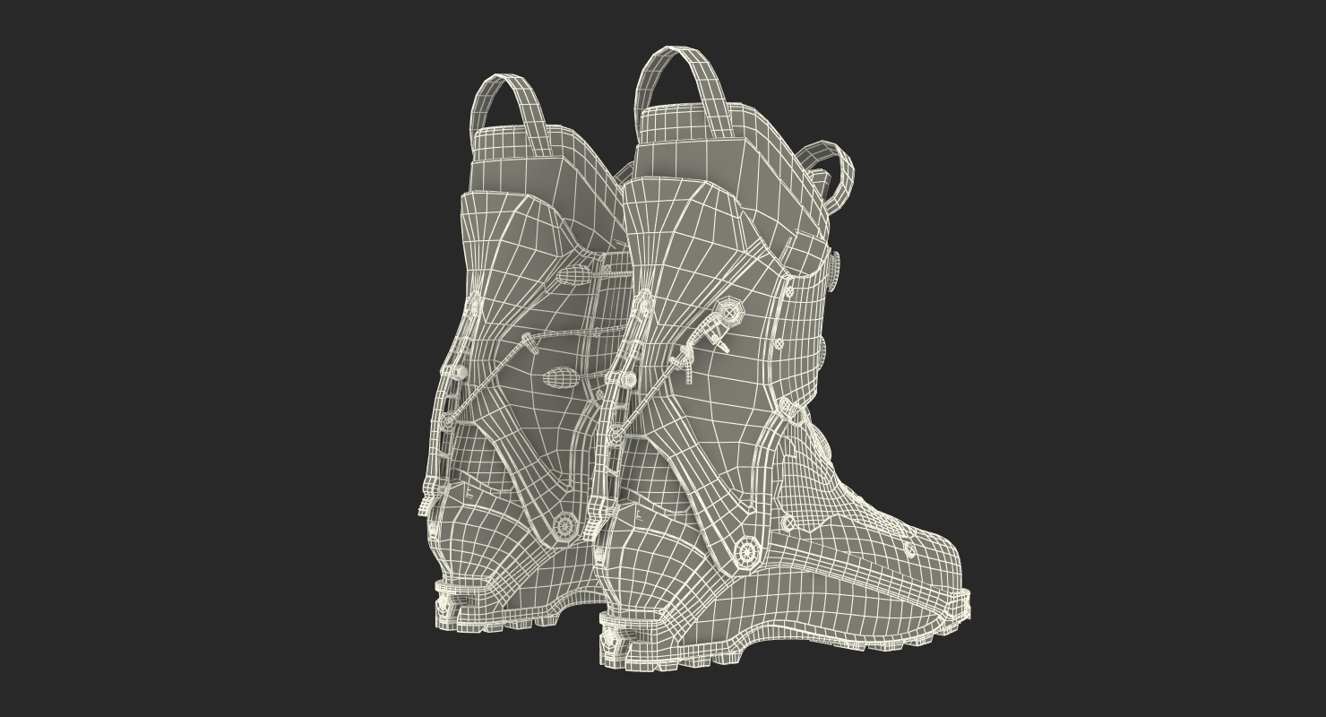 Ski Boots 3D model