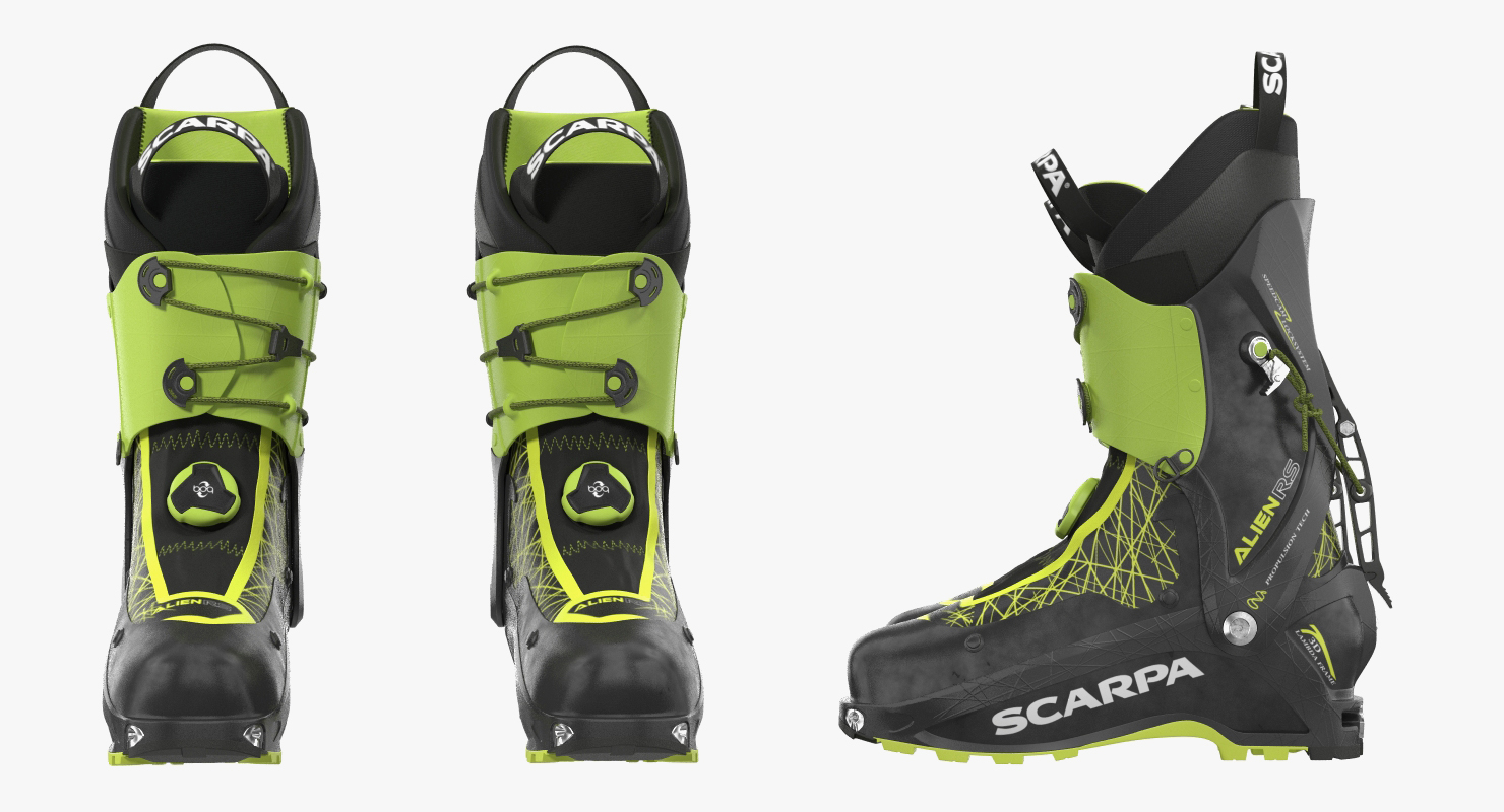 Ski Boots 3D model