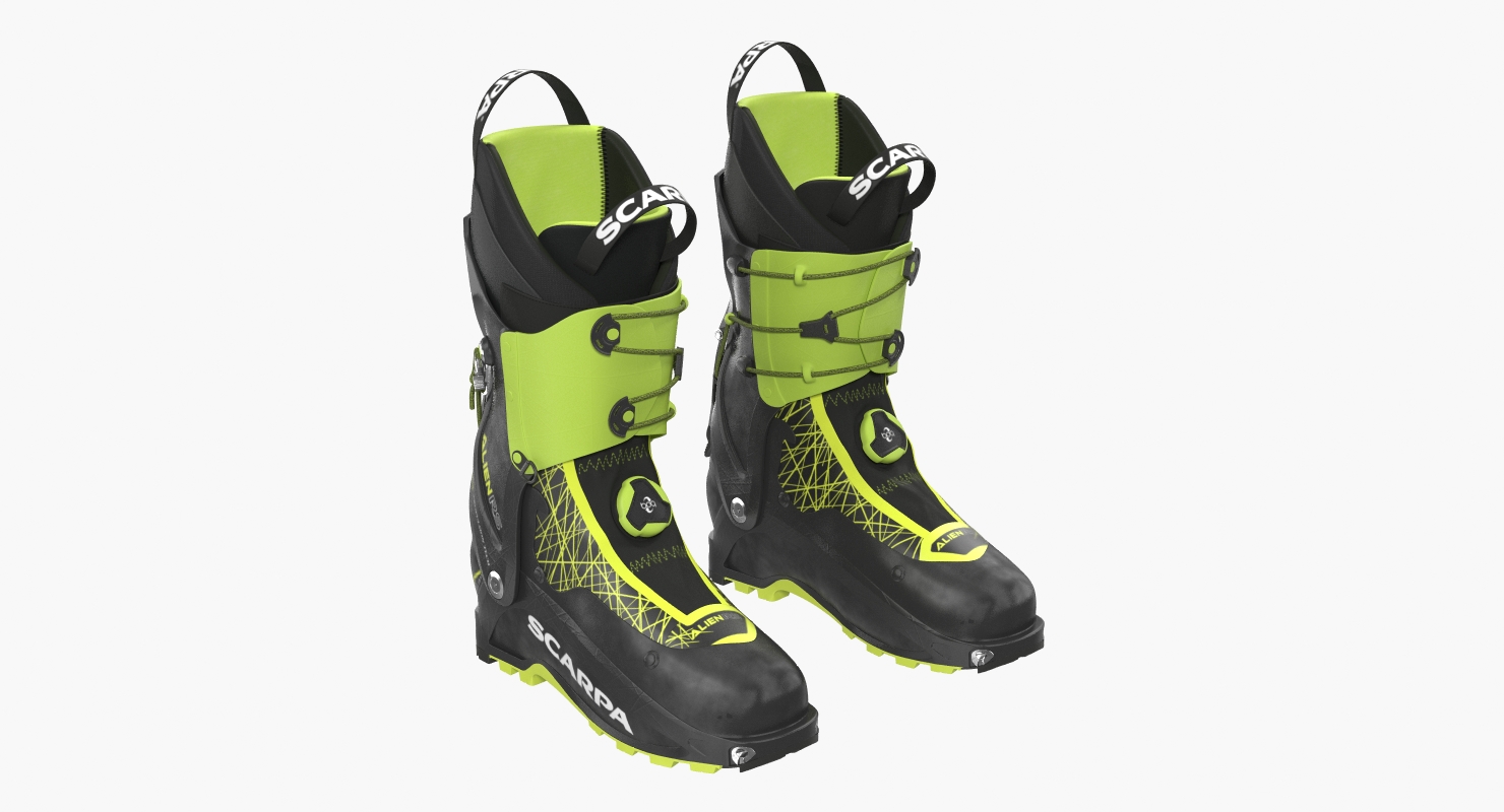 Ski Boots 3D model