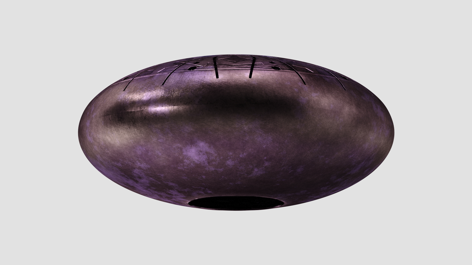 3D model Metal Tank Drum