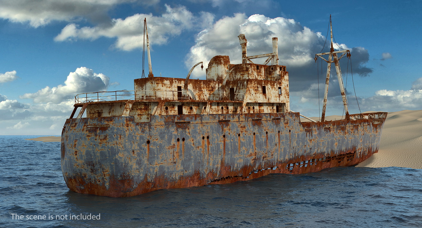 Shipwreck 3D model