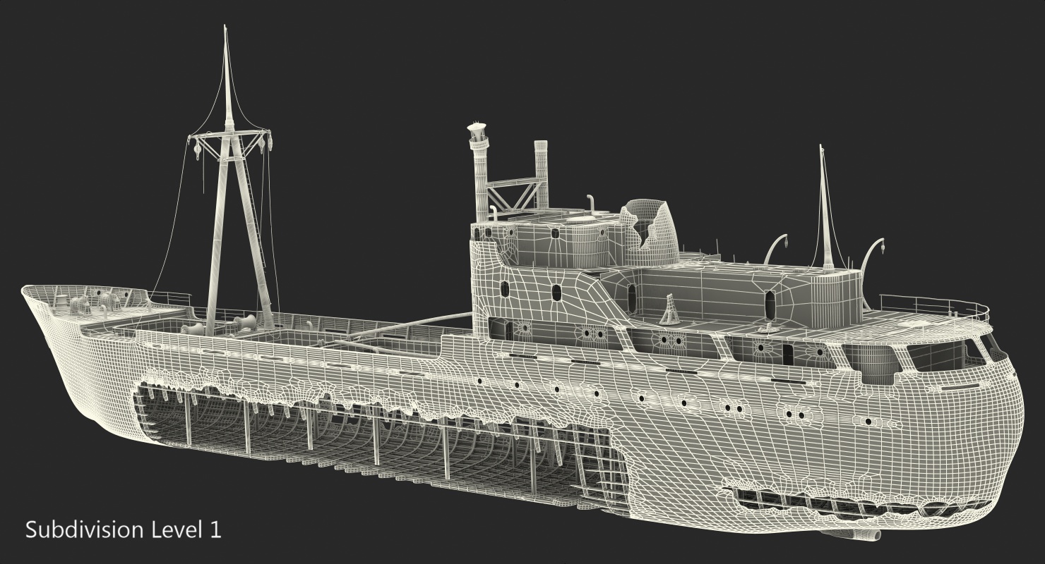 Shipwreck 3D model