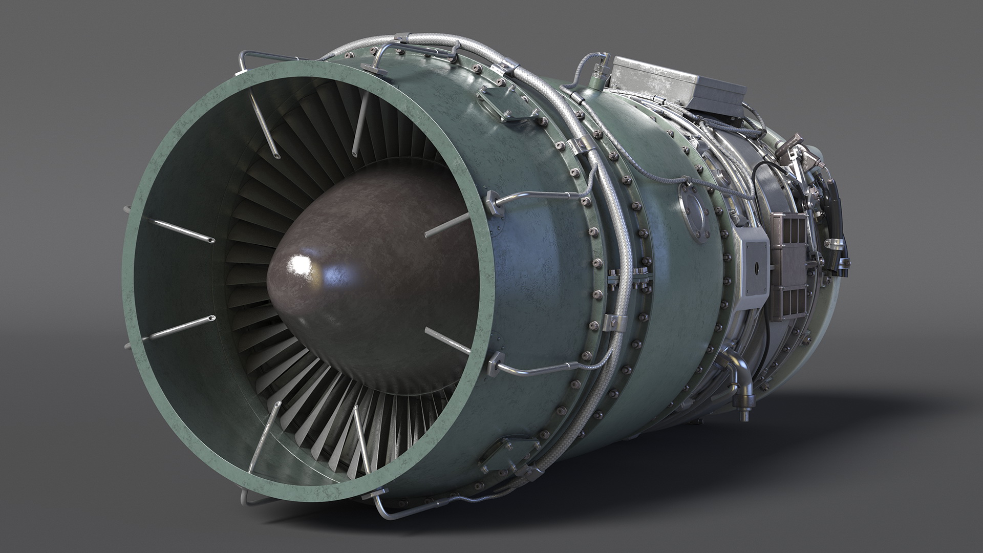 3D model Jet Engine