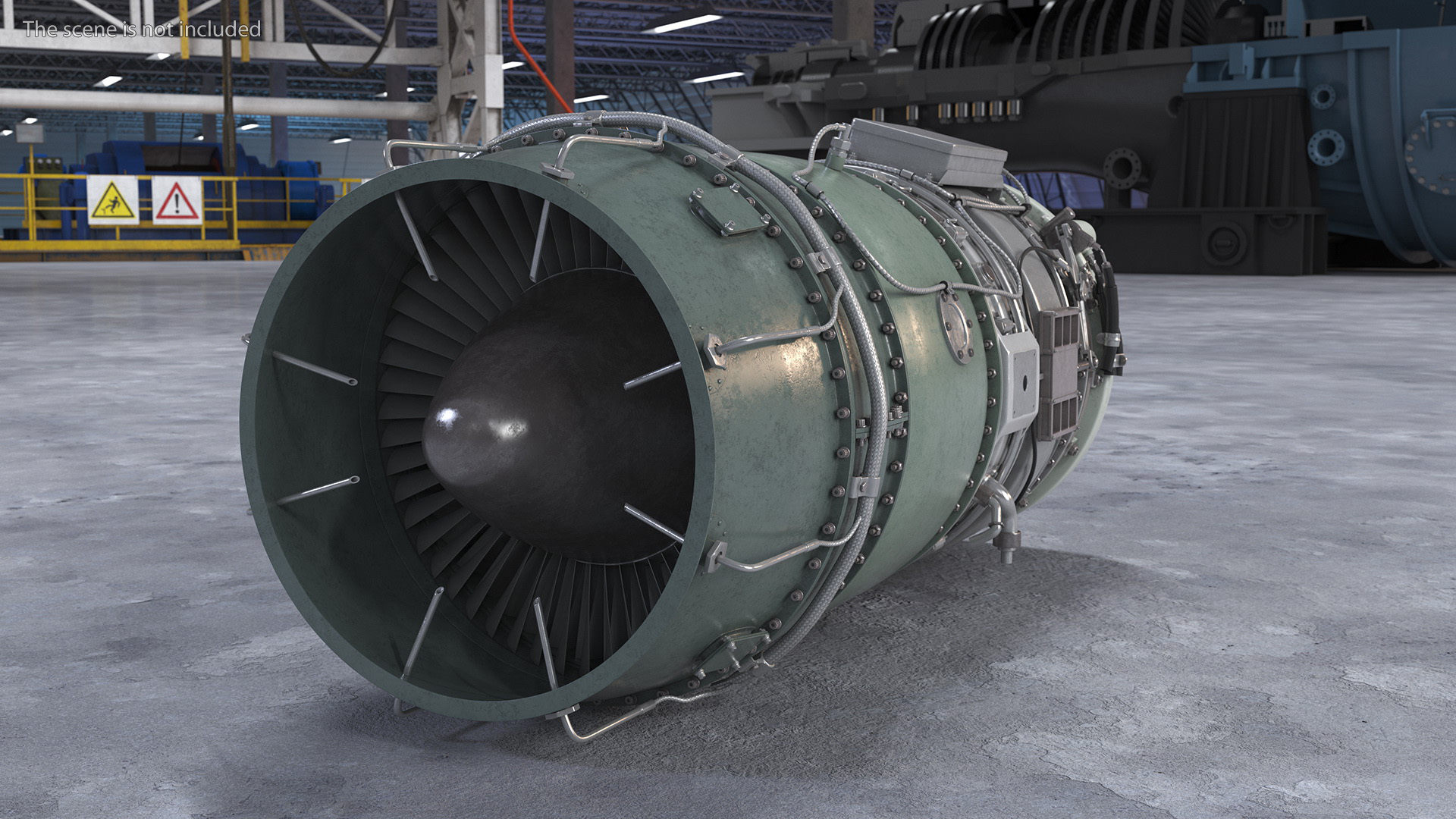 3D model Jet Engine