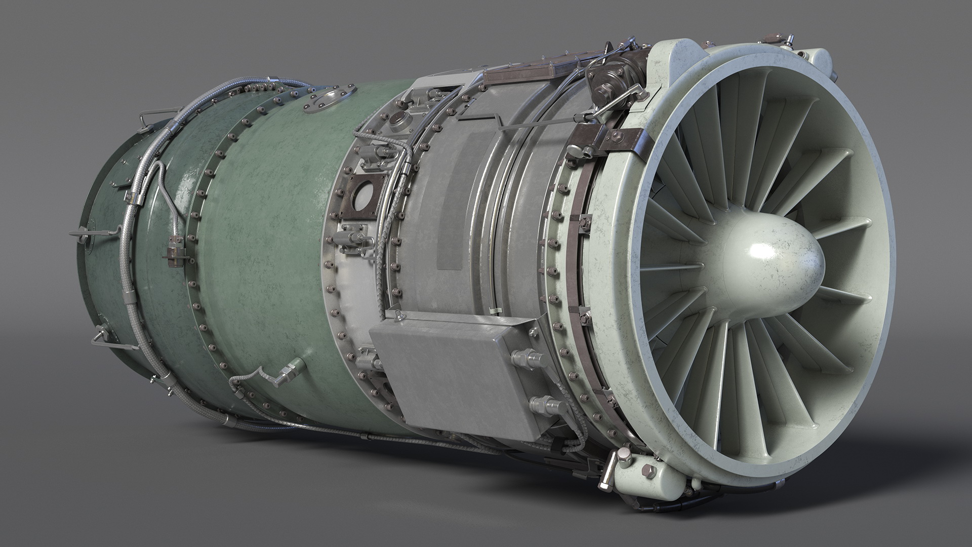 3D model Jet Engine