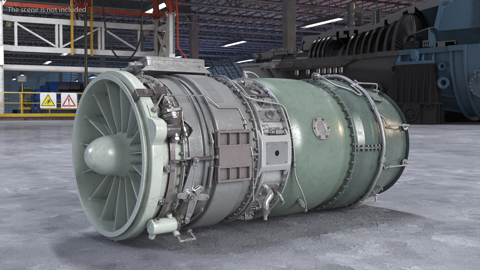 3D model Jet Engine