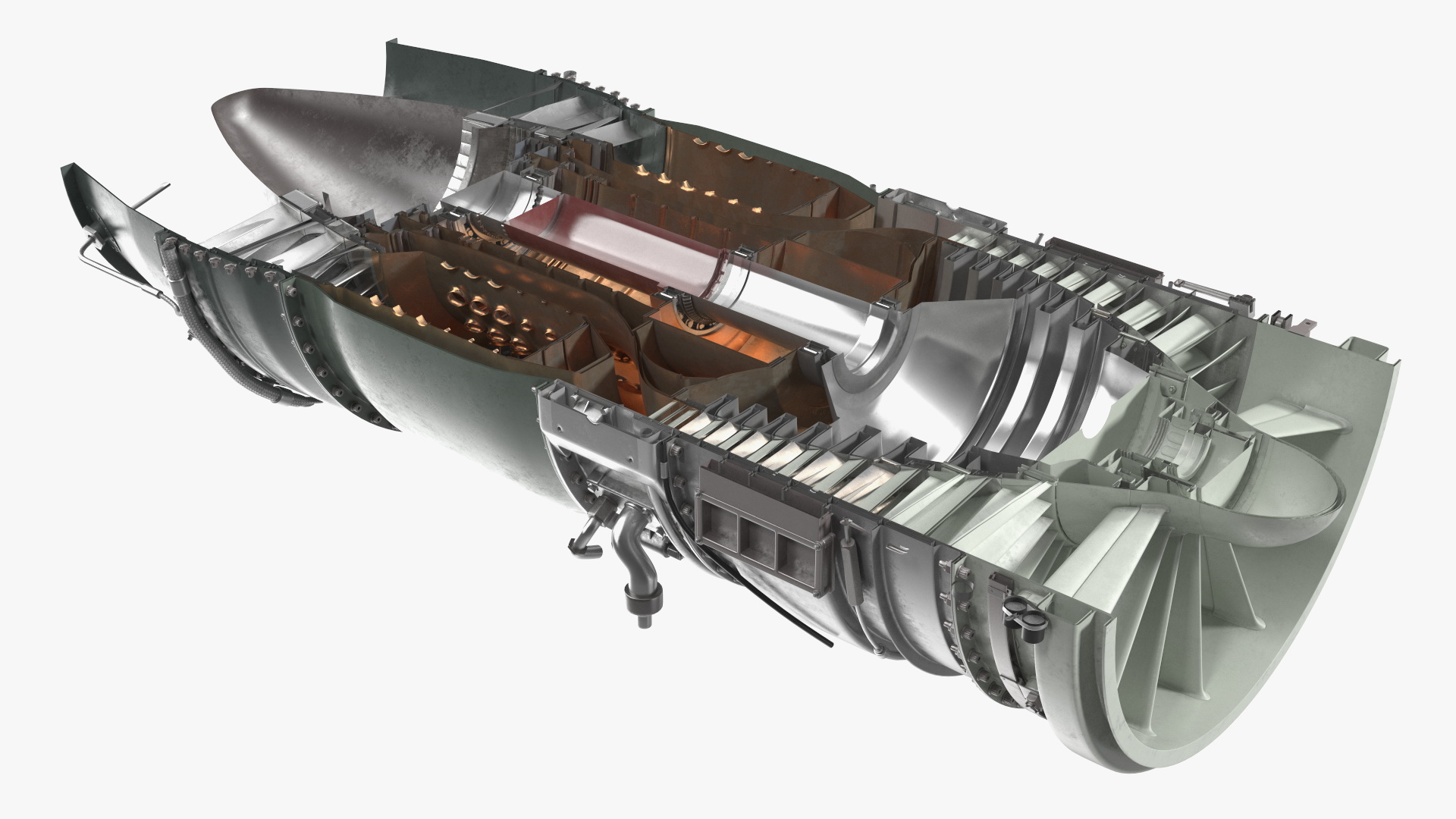 3D model Jet Engine