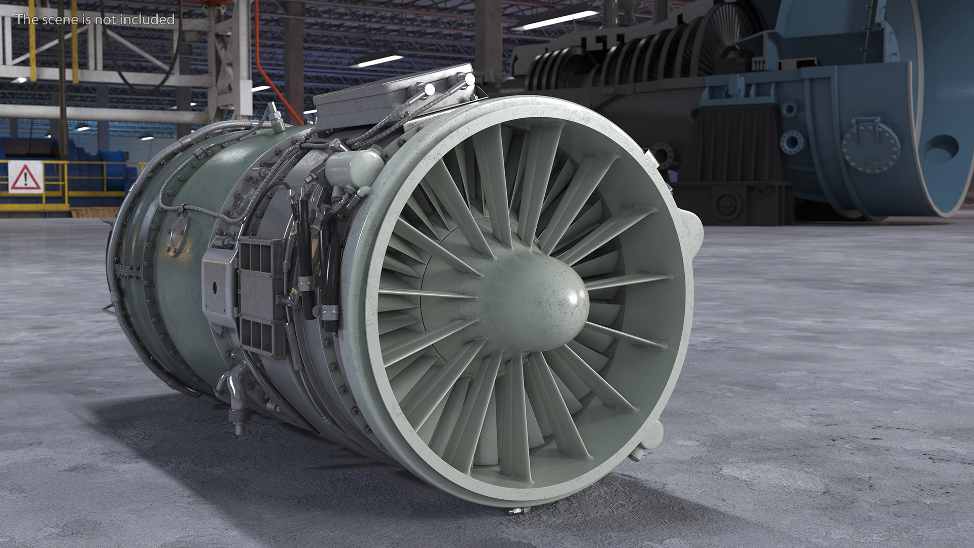 3D model Jet Engine