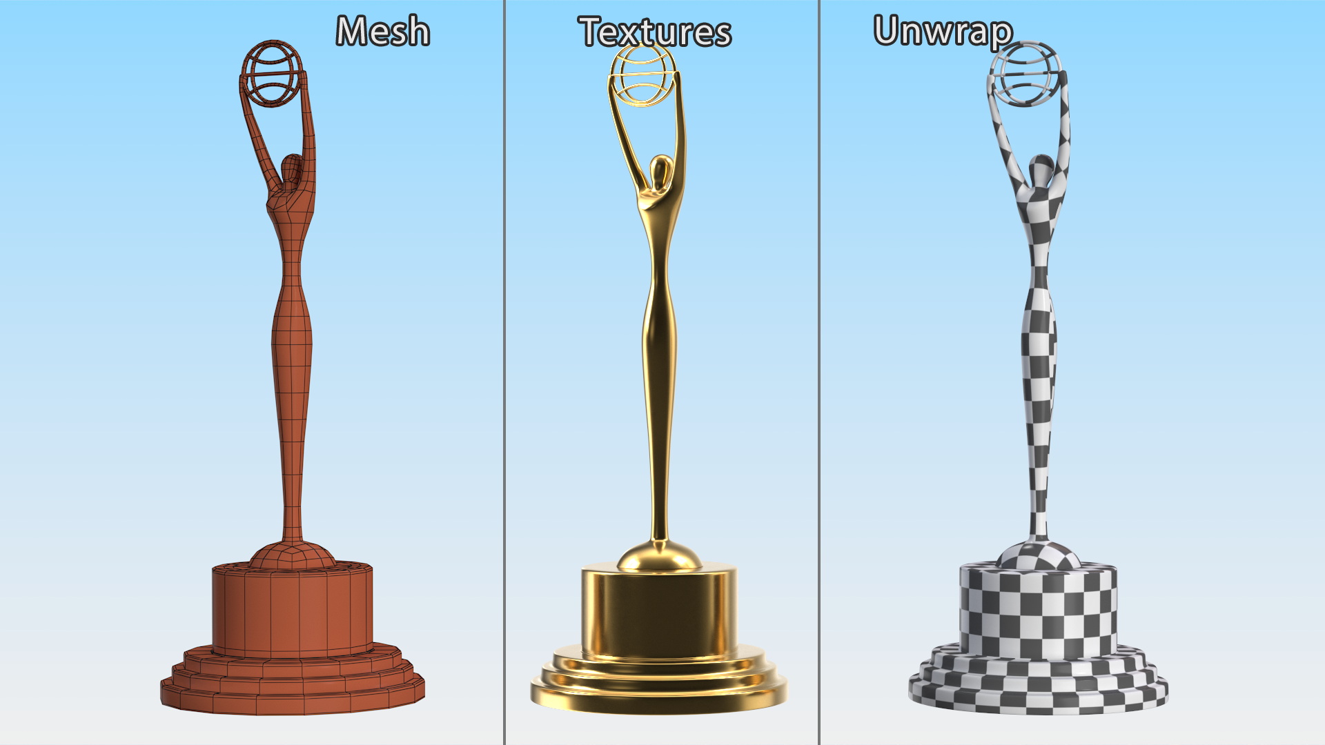 Victory Trophy 3D model