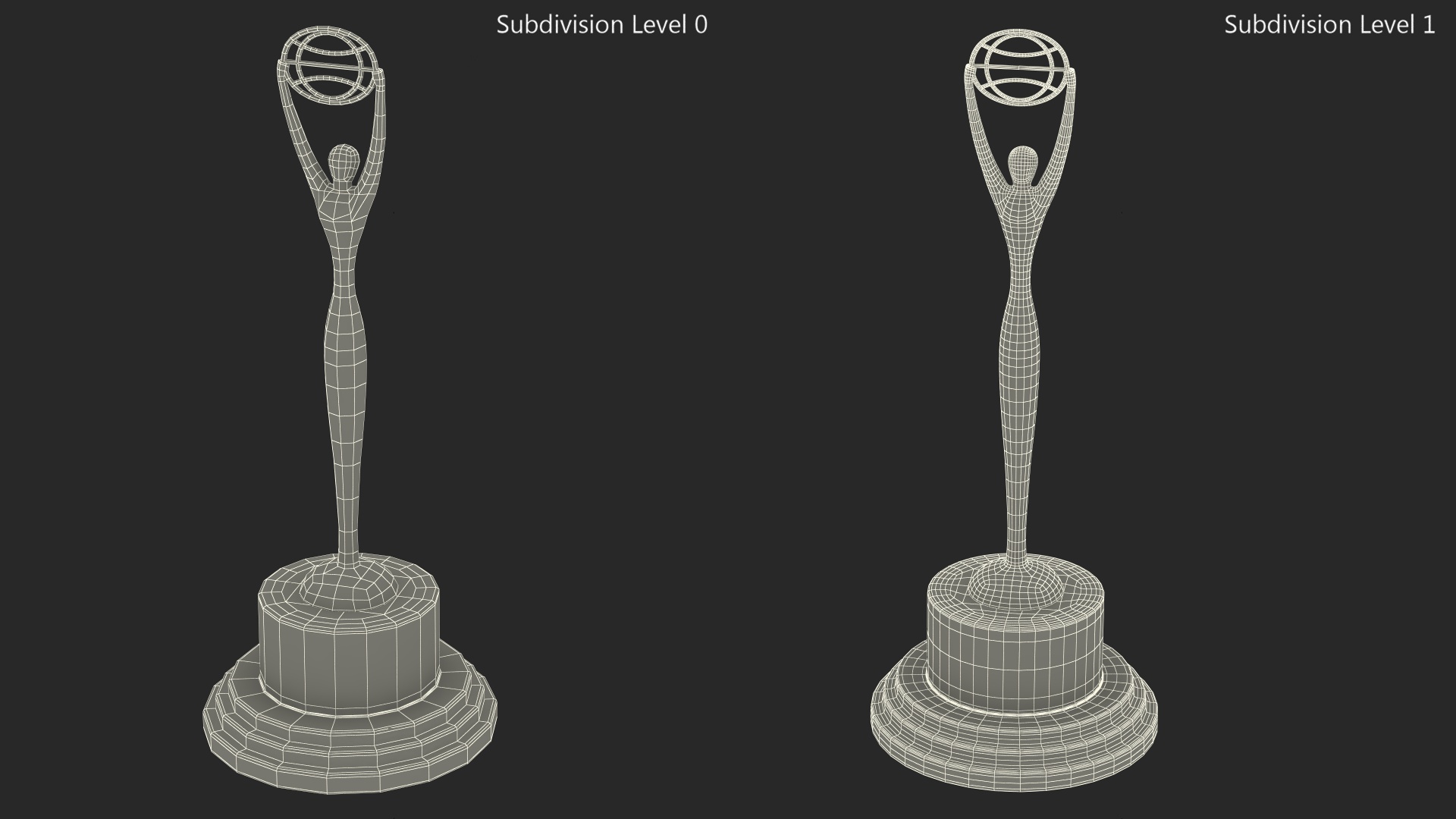 Victory Trophy 3D model